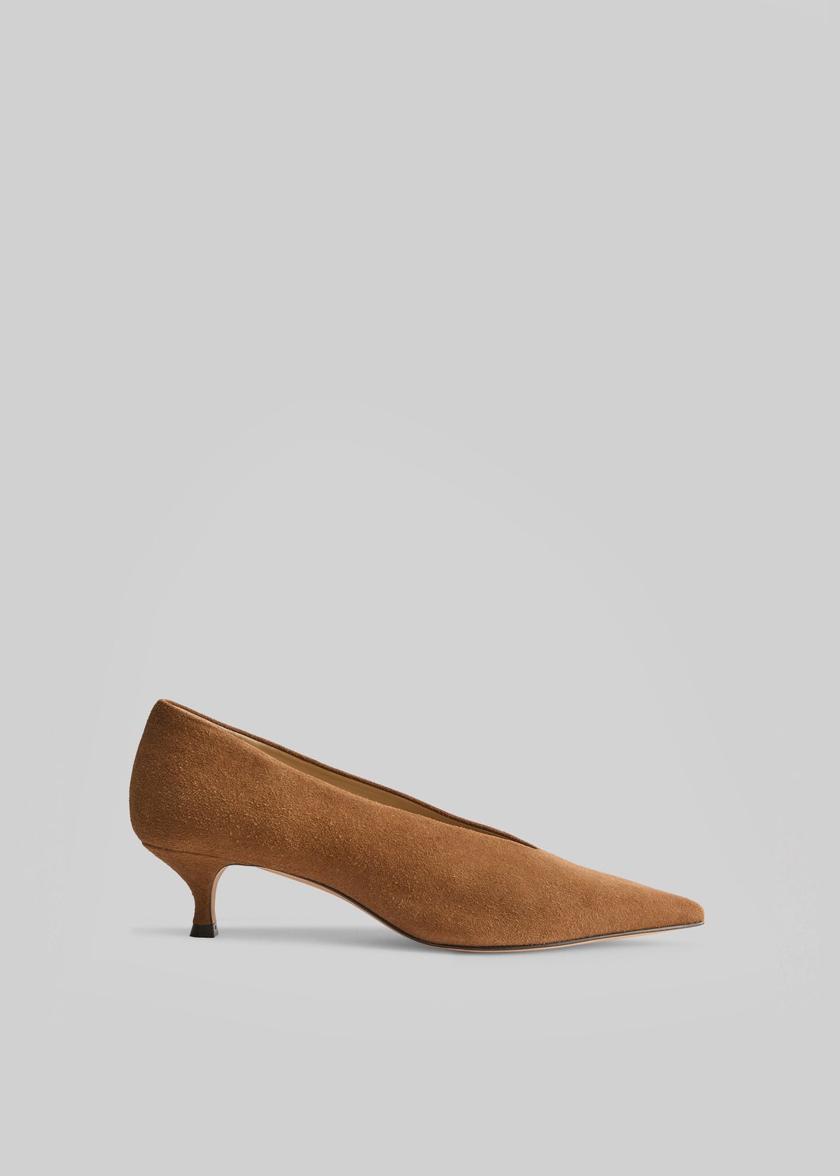 Le Monde Beryl Babouche Kitten Heels - Mokka