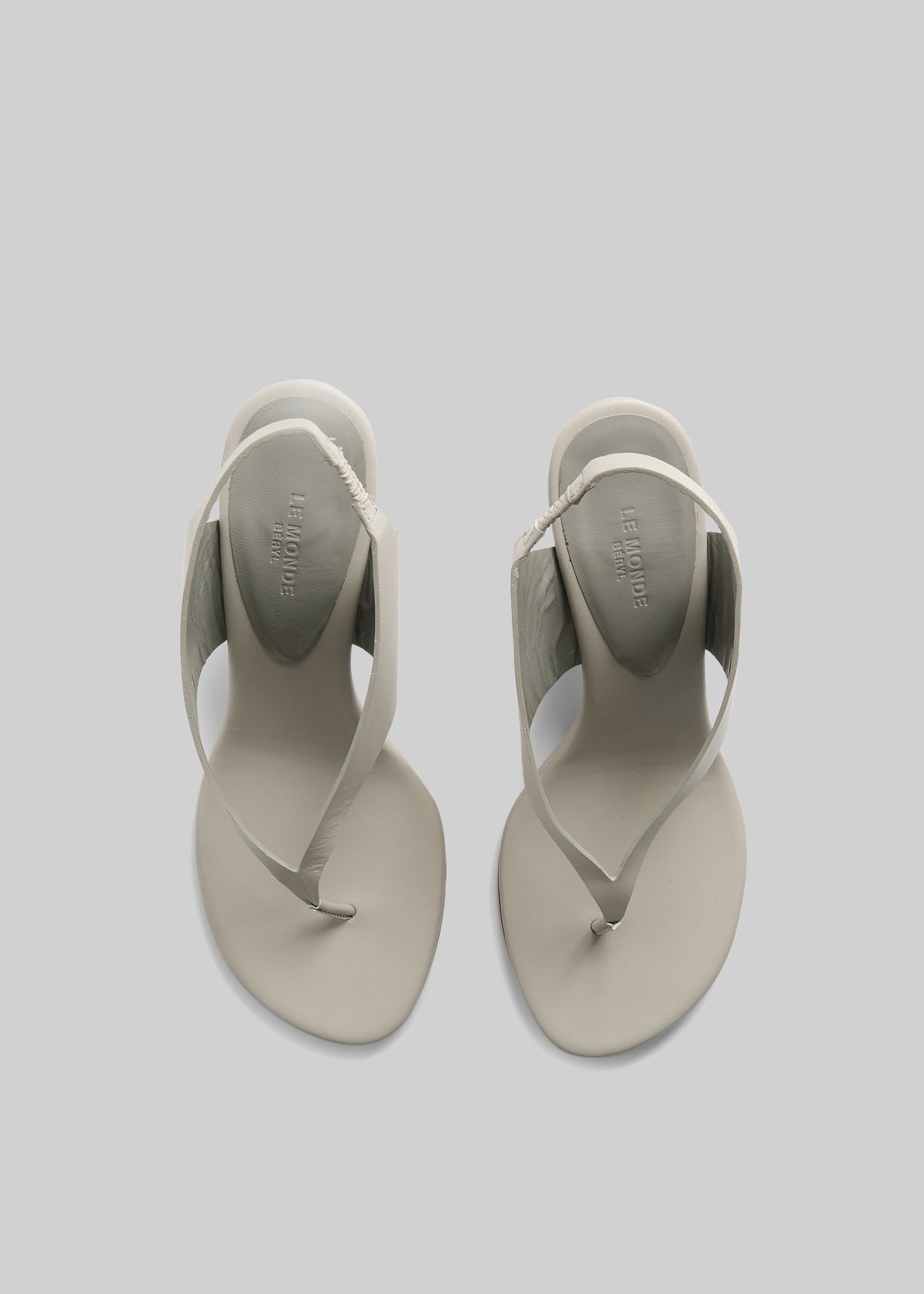 Le Monde Beryl Langley Thong Wedges - New Pearl - 5
