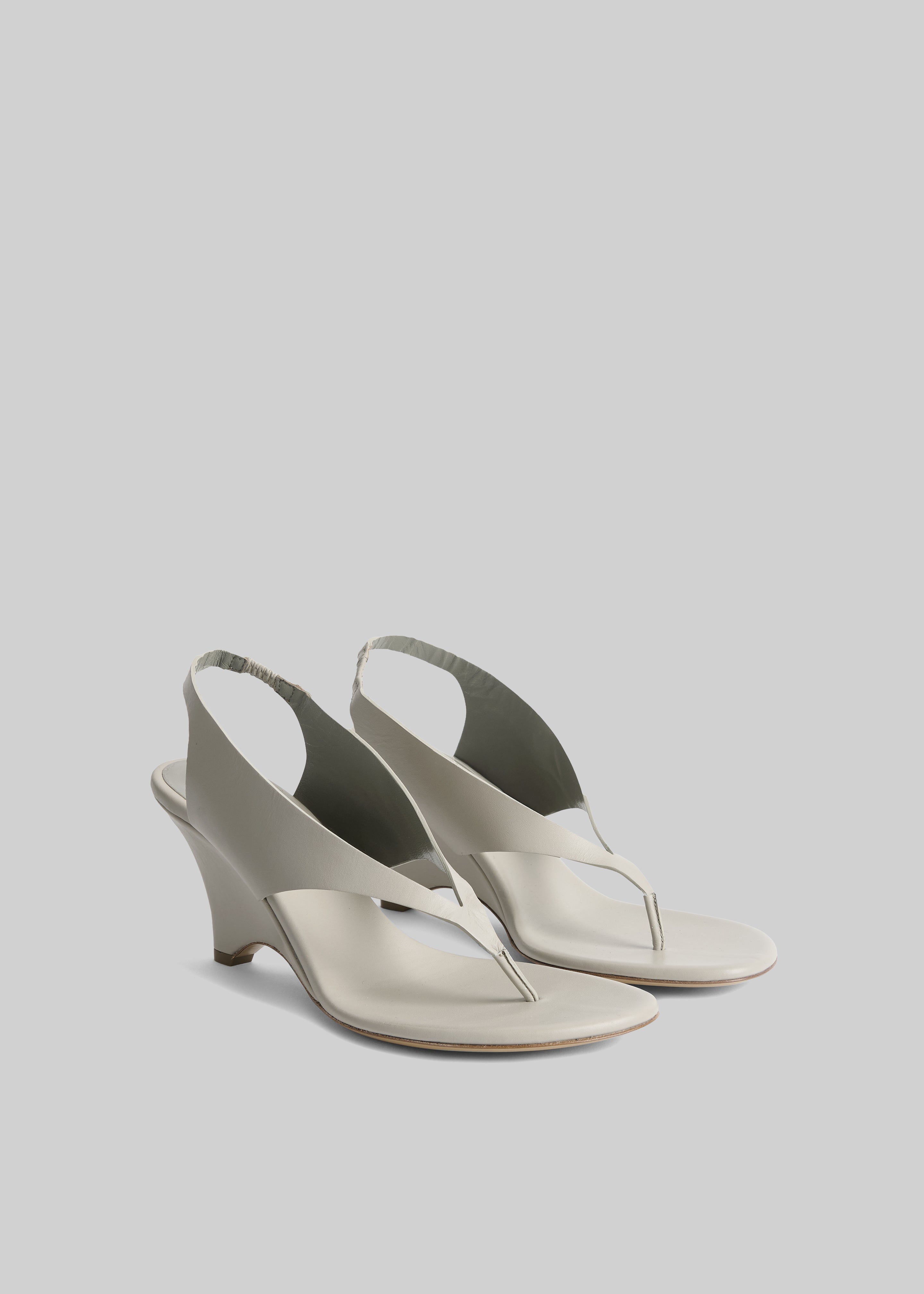 Le Monde Beryl Langley Thong Wedges - New Pearl - 1