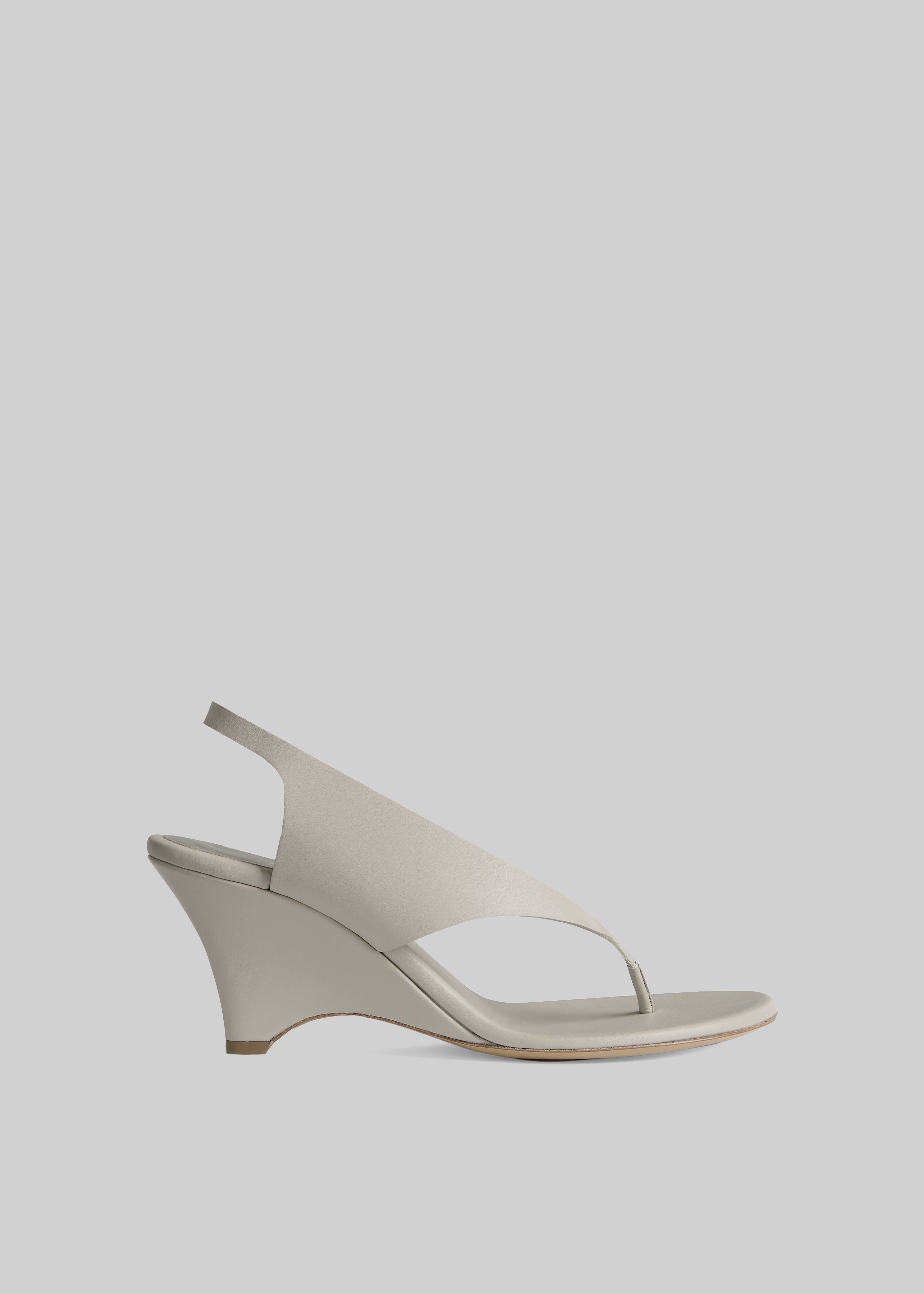 Le Monde Beryl Langley Thong Wedges - New Pearl - 3