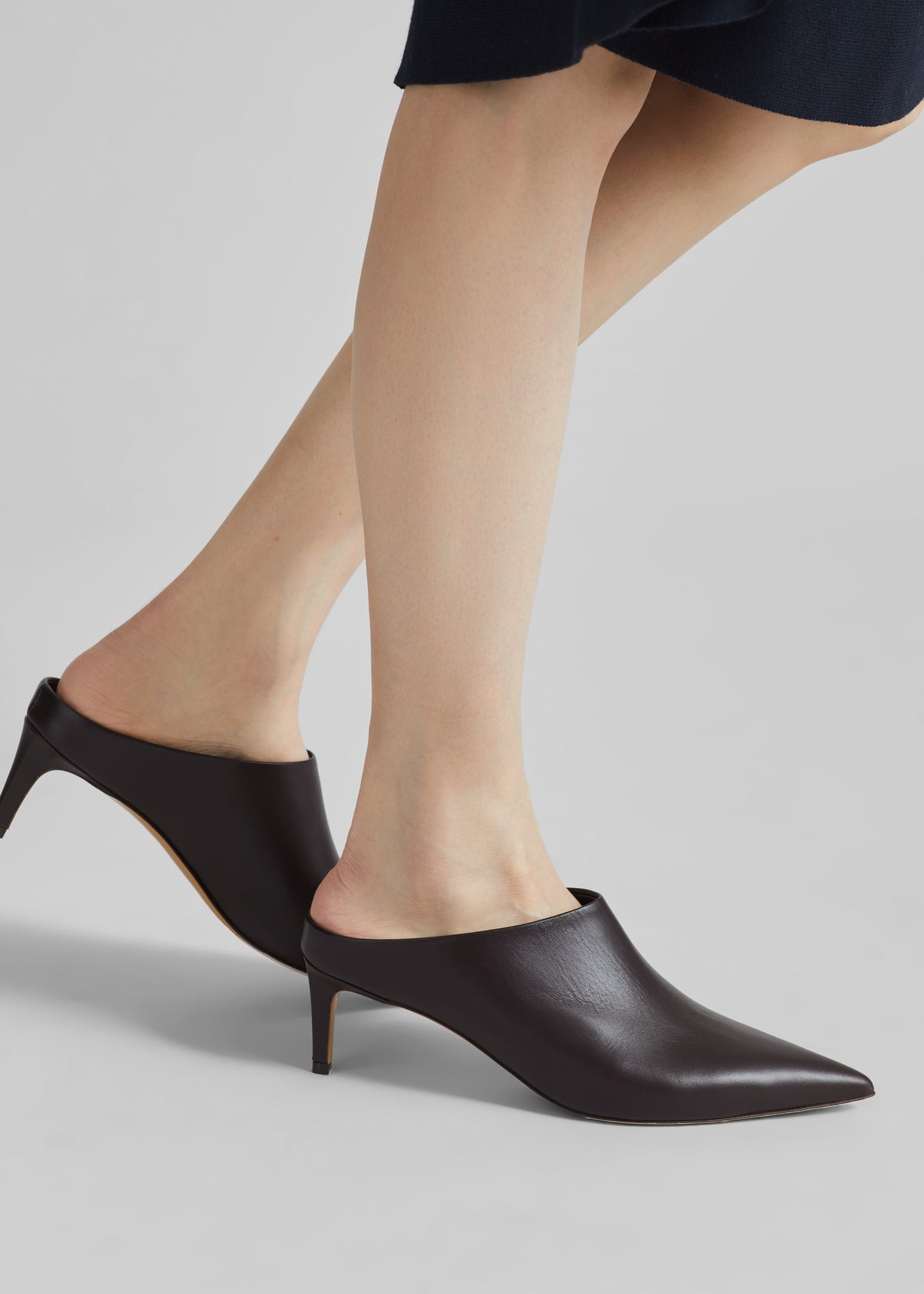 Le Monde Beryl Lou Mules - Plum - 2