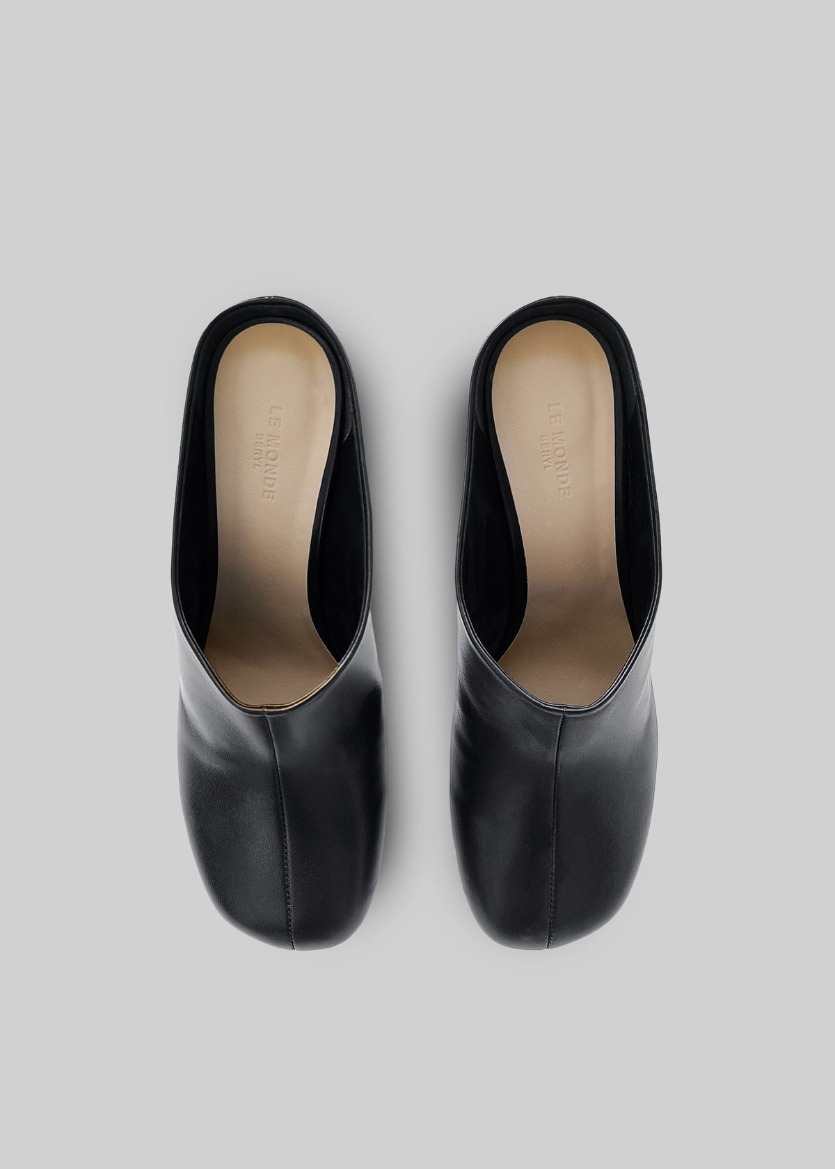 Le Monde Beryl Mica Mules - Black - 7