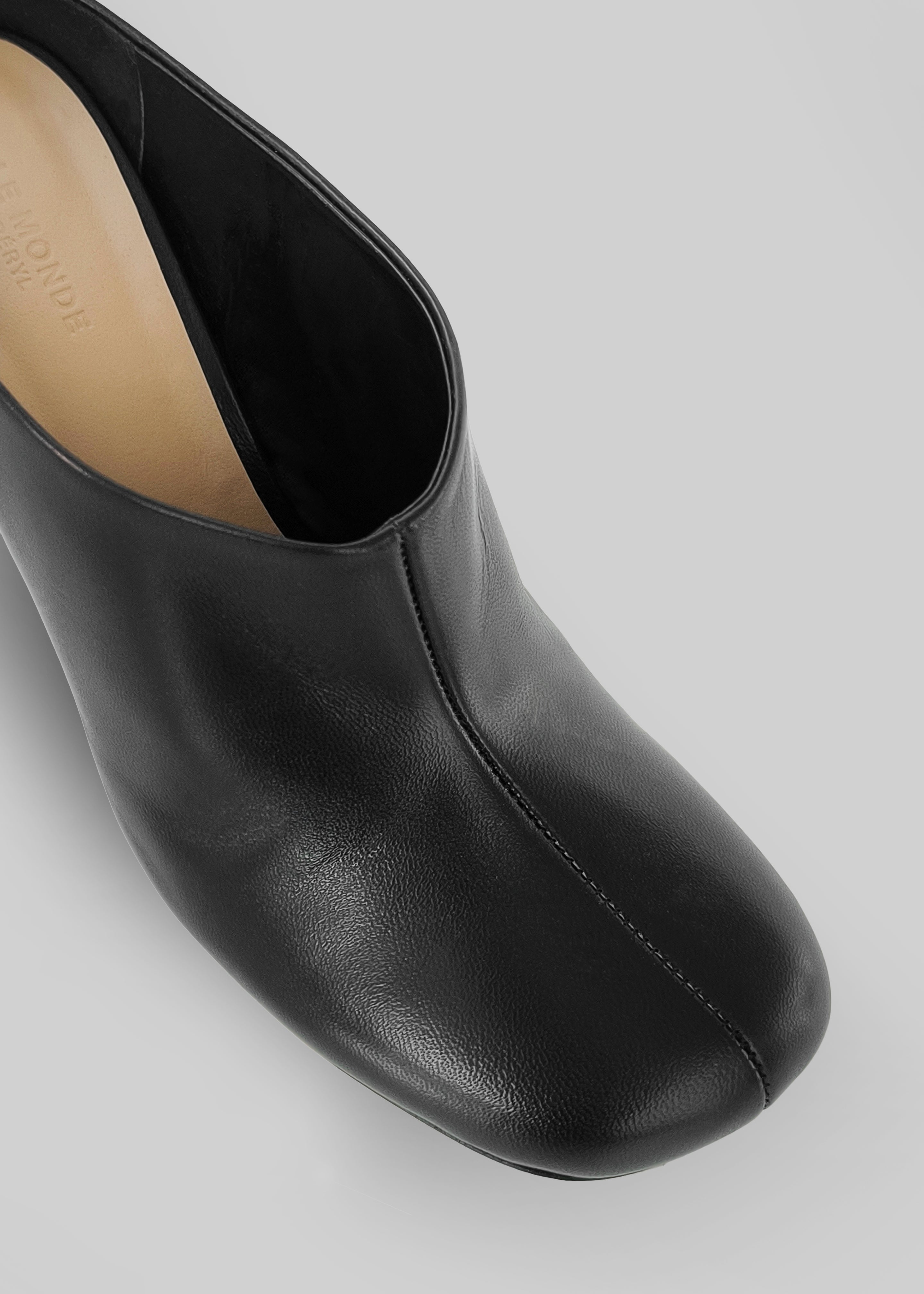 Le Monde Beryl Mica Mules - Black - 4