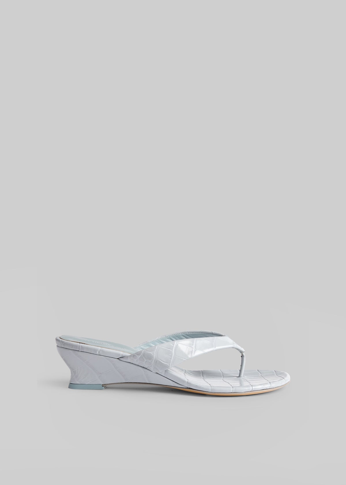 Le Monde Beryl Micro Wedges Thong - Blue - 6