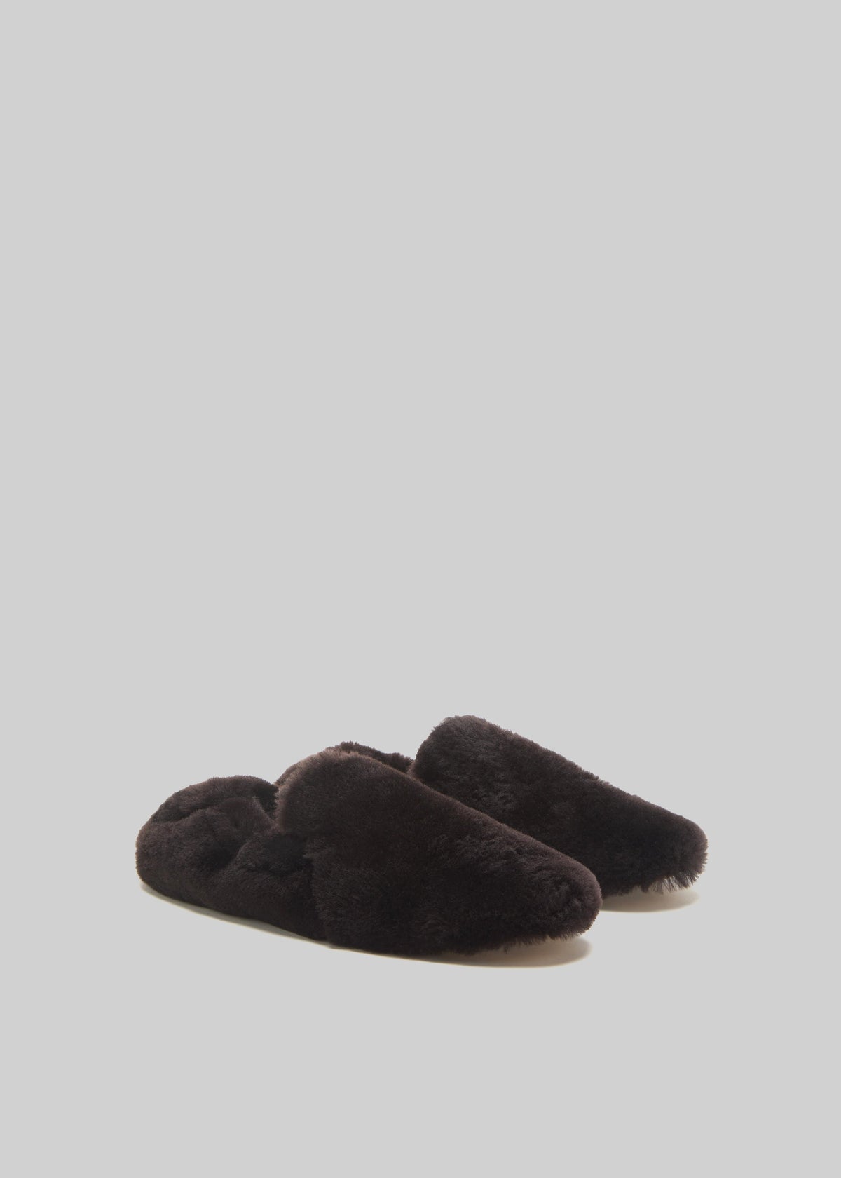 Le Monde Beryl Orlando Mocassin Shearling - Chocolate - 4