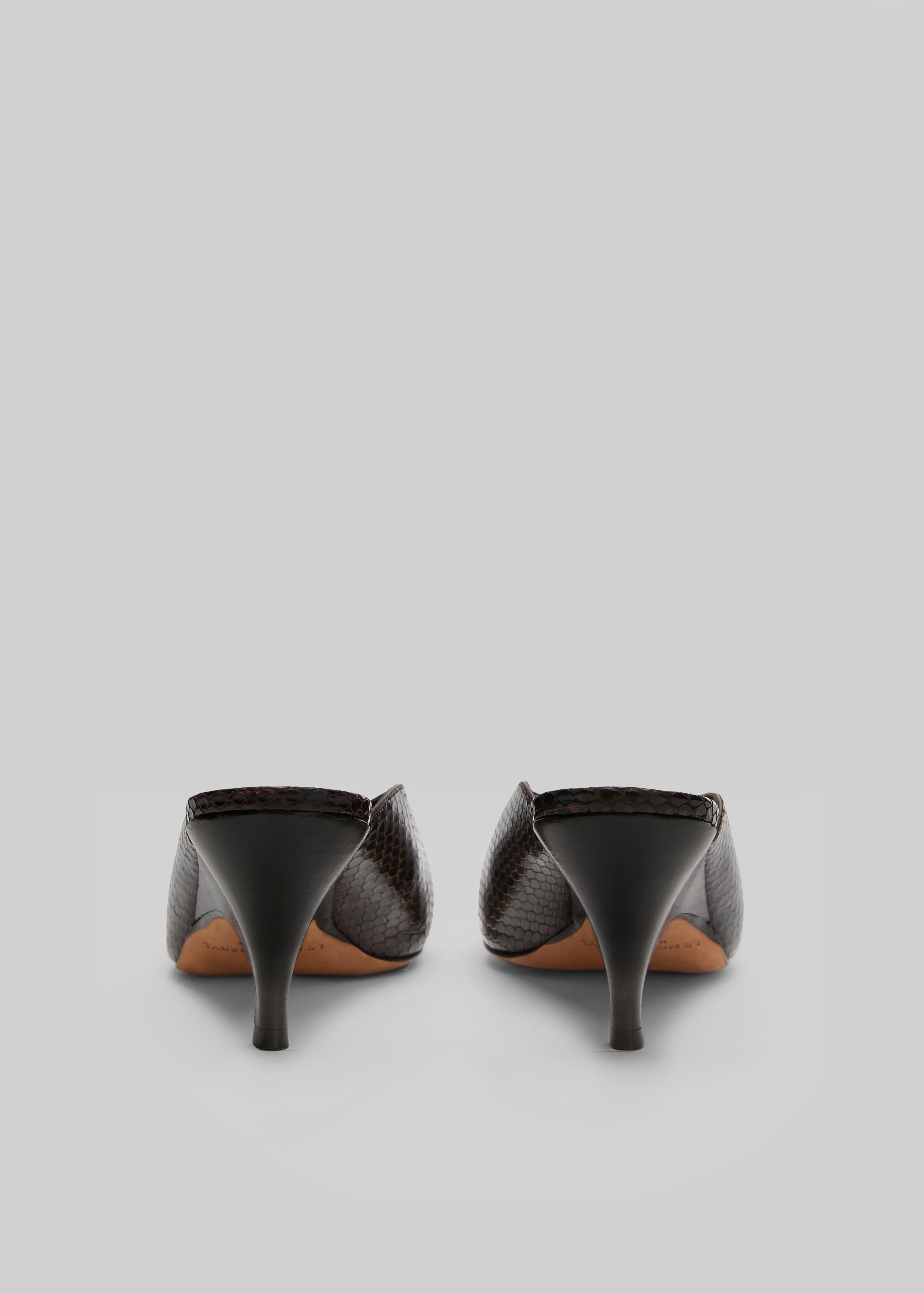 Le Monde Beryl Petra Mules - Chocolate - 6