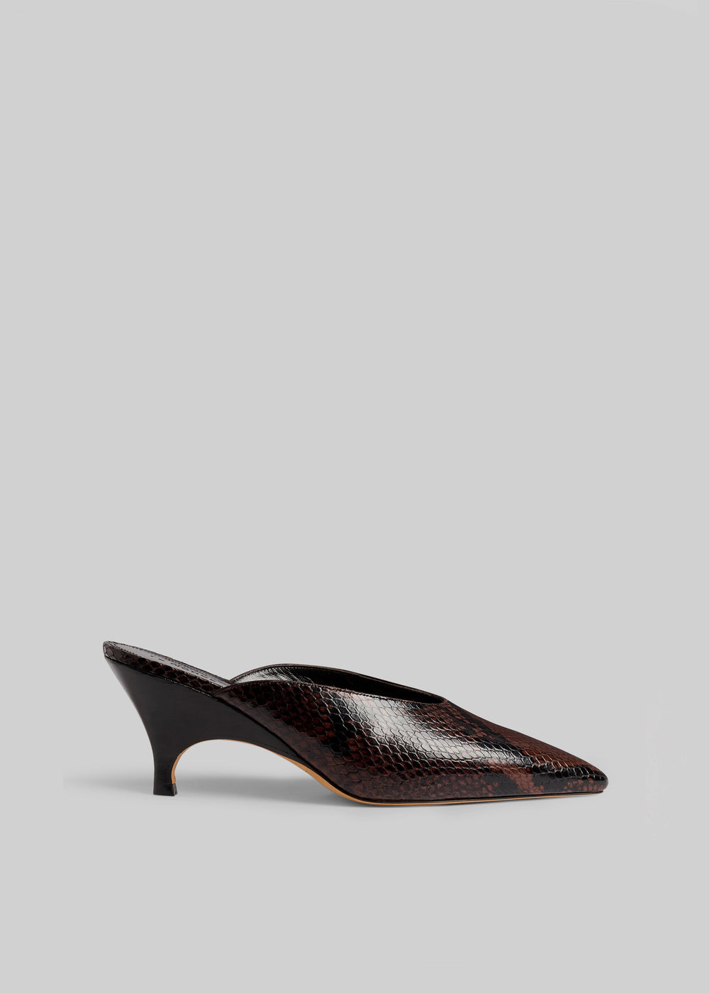 Le Monde Beryl Petra Mules - Chocolate