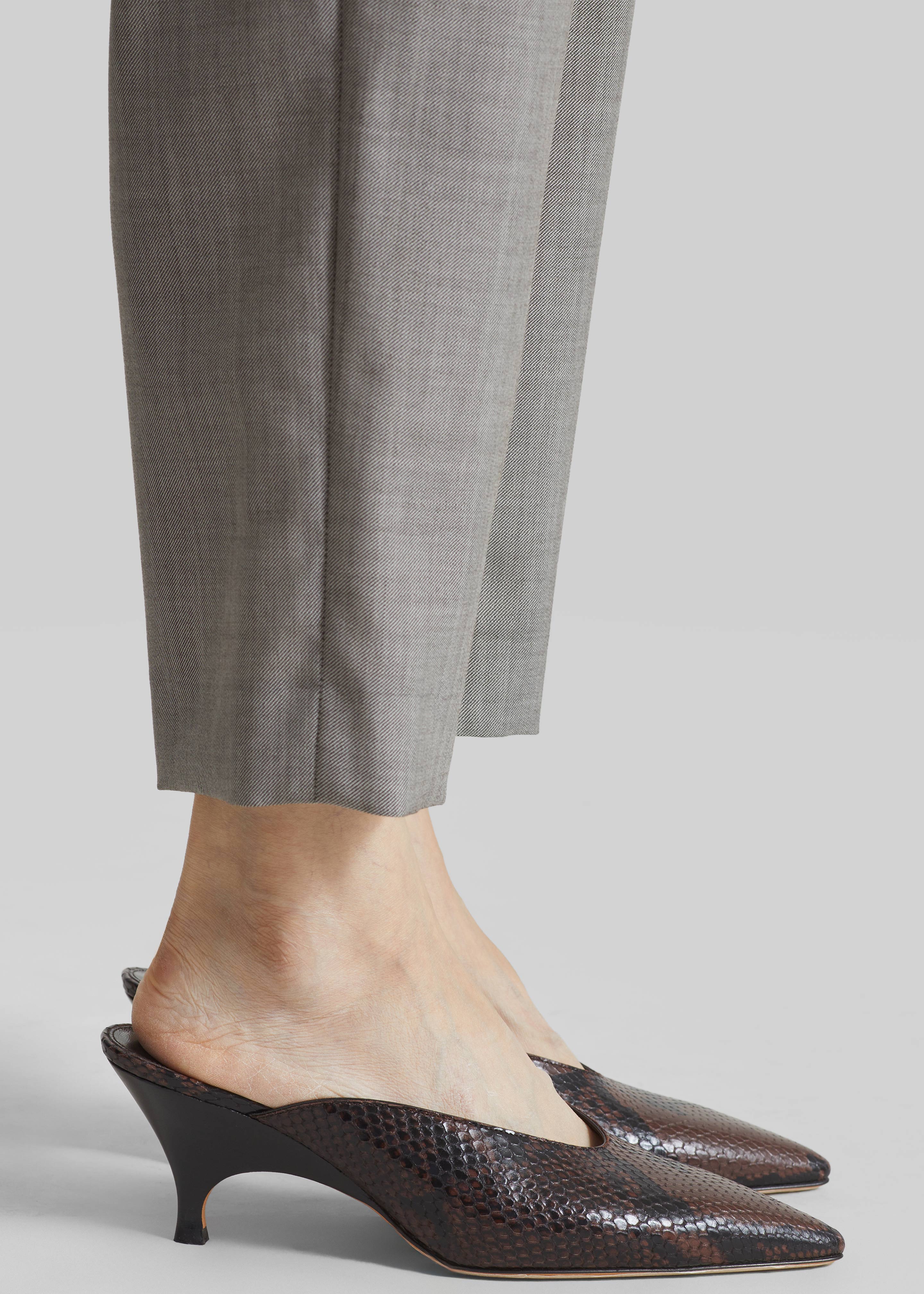 Le Monde Beryl Petra Mules - Chocolate - 3