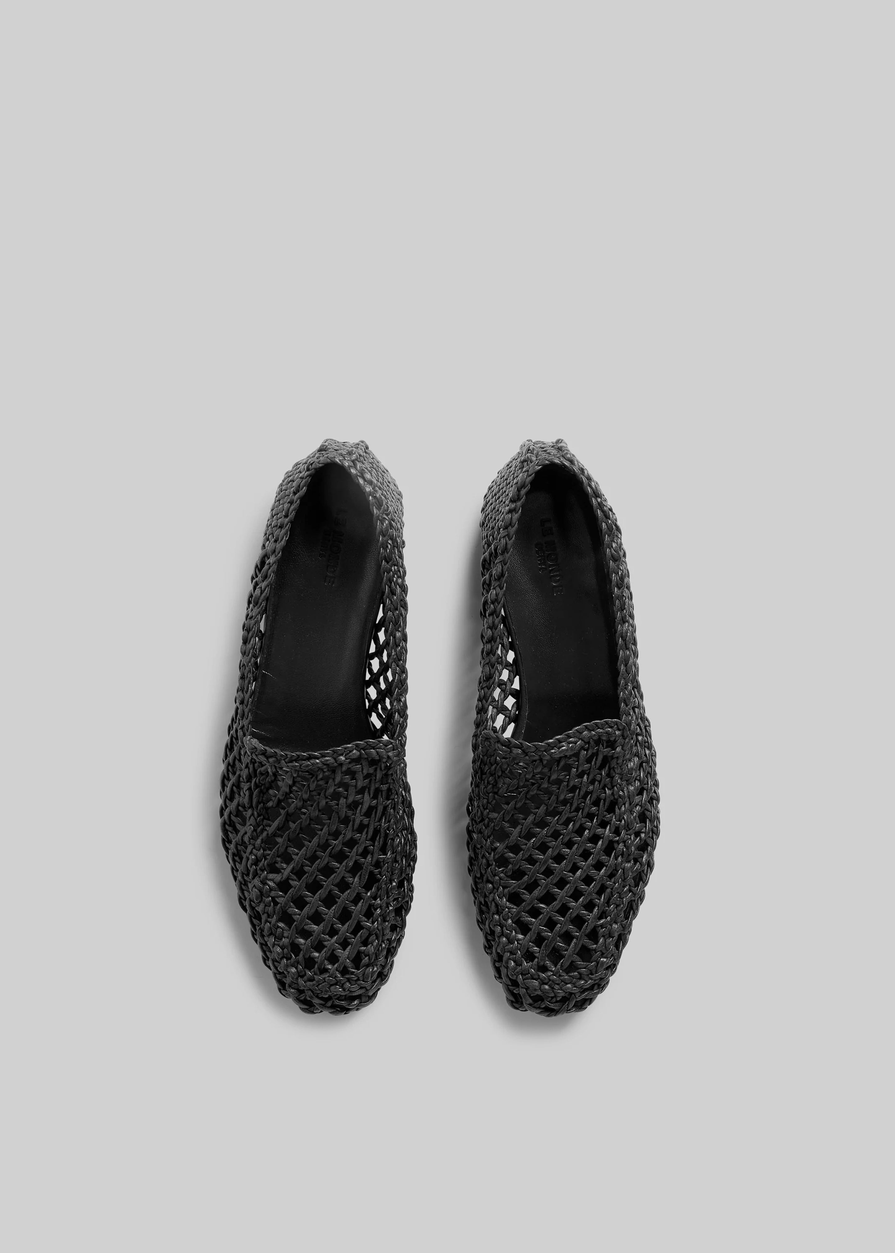 Le Monde Beryl Soft Knotted Loafers - Black – The Frankie Shop Europe