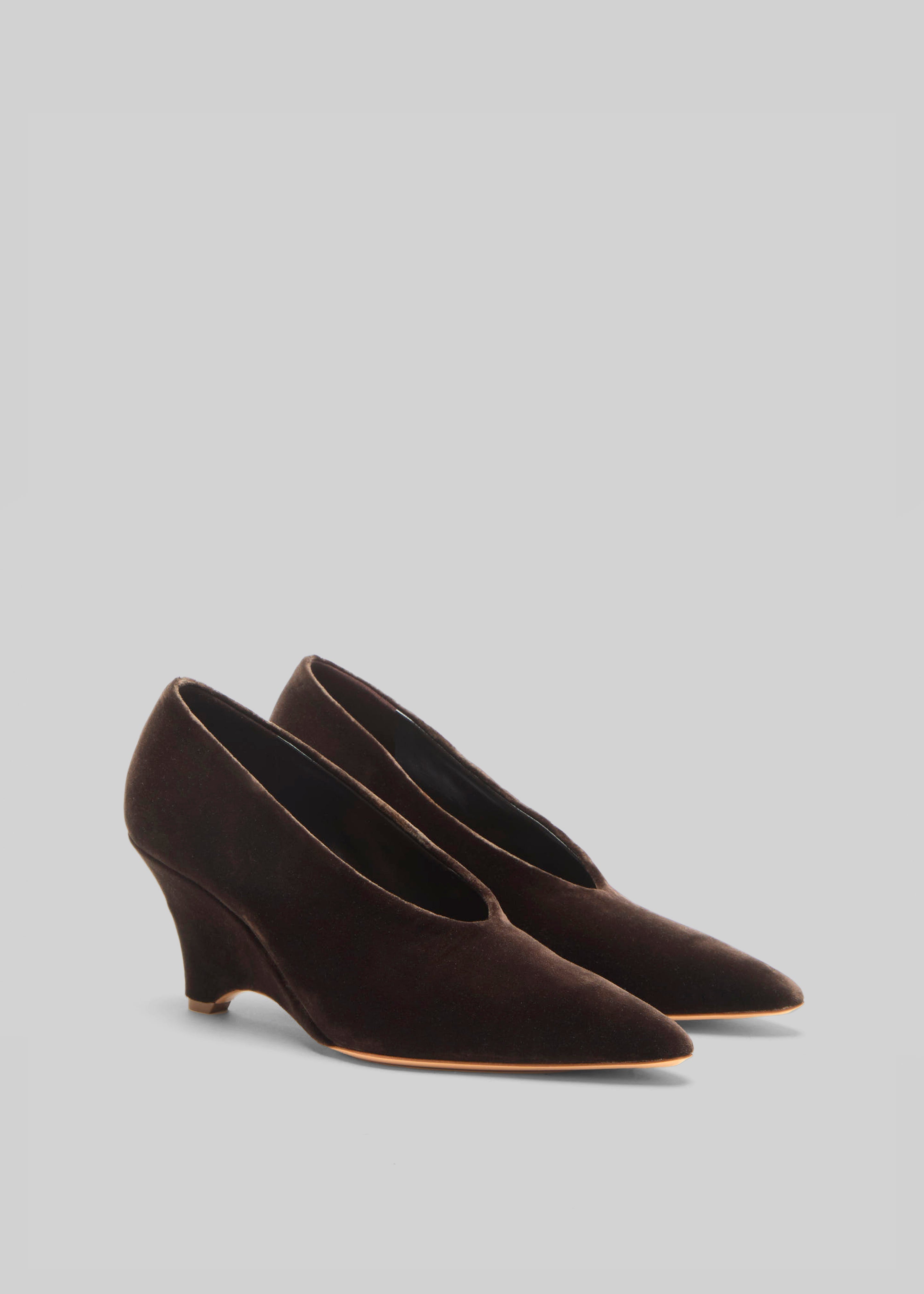 Le Monde Beryl Victoria Decolette Wedges - Visone - 1