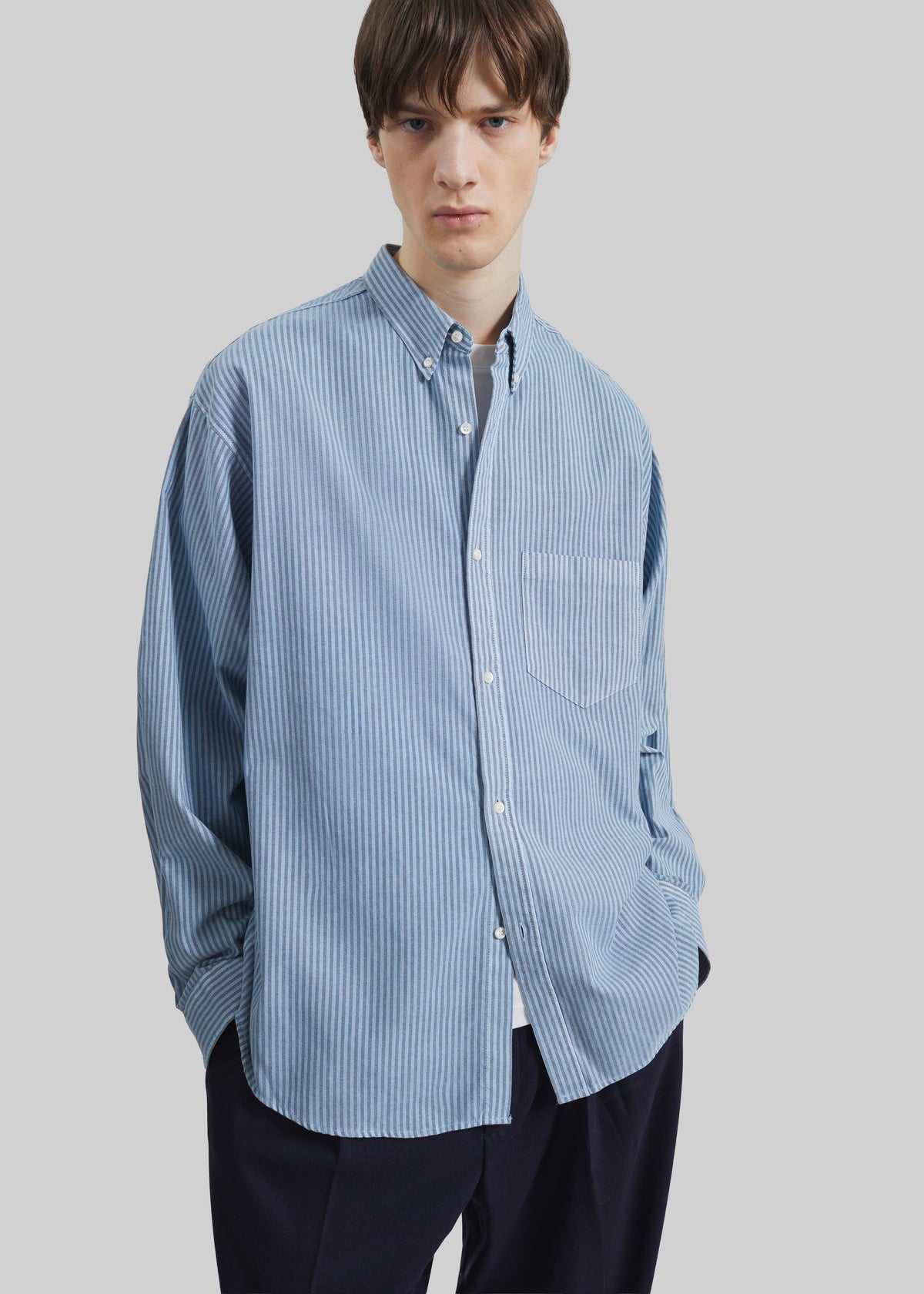 Legan Shirt - Blue Stripe - 4