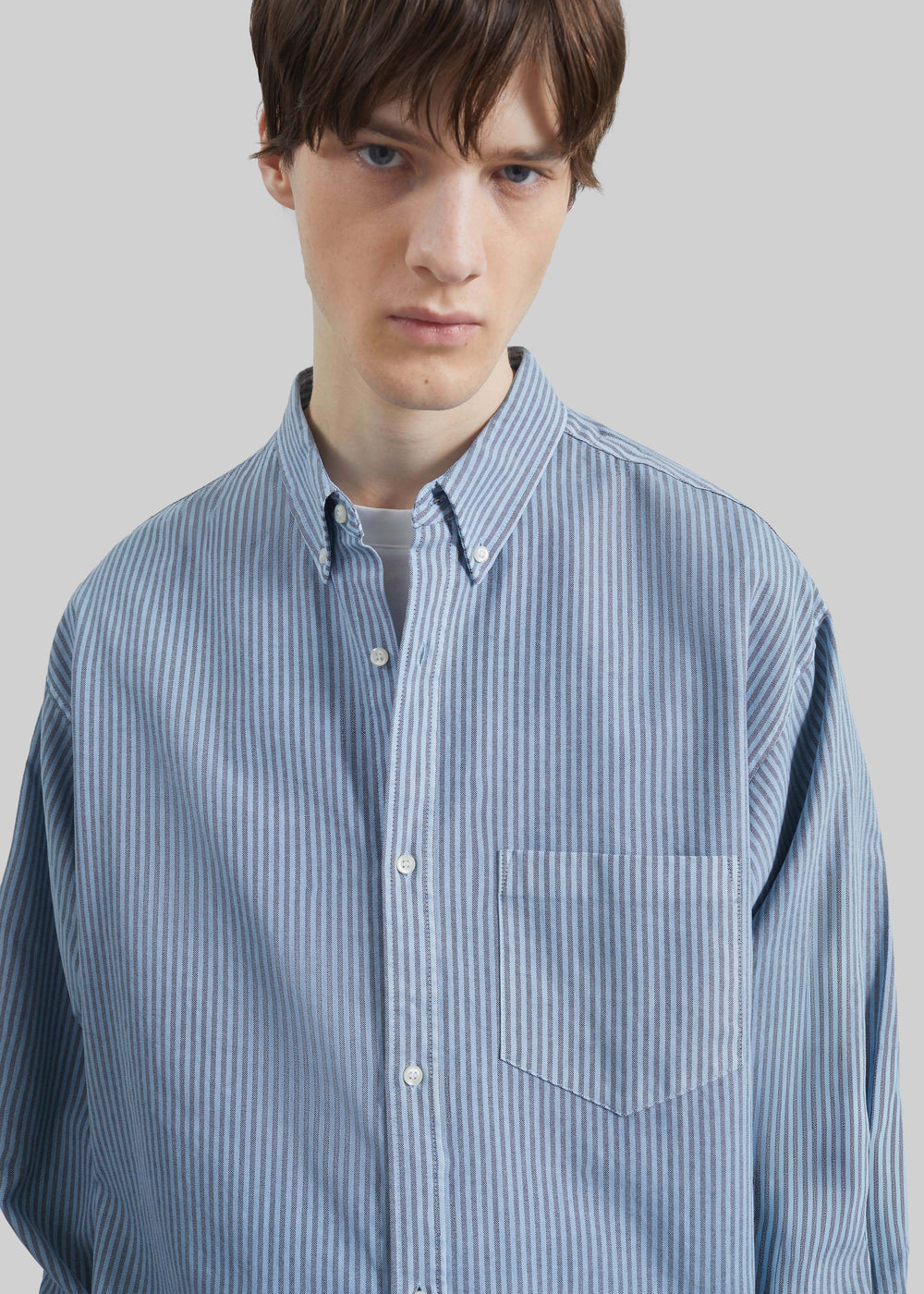 Legan Shirt - Blue Stripe - 1