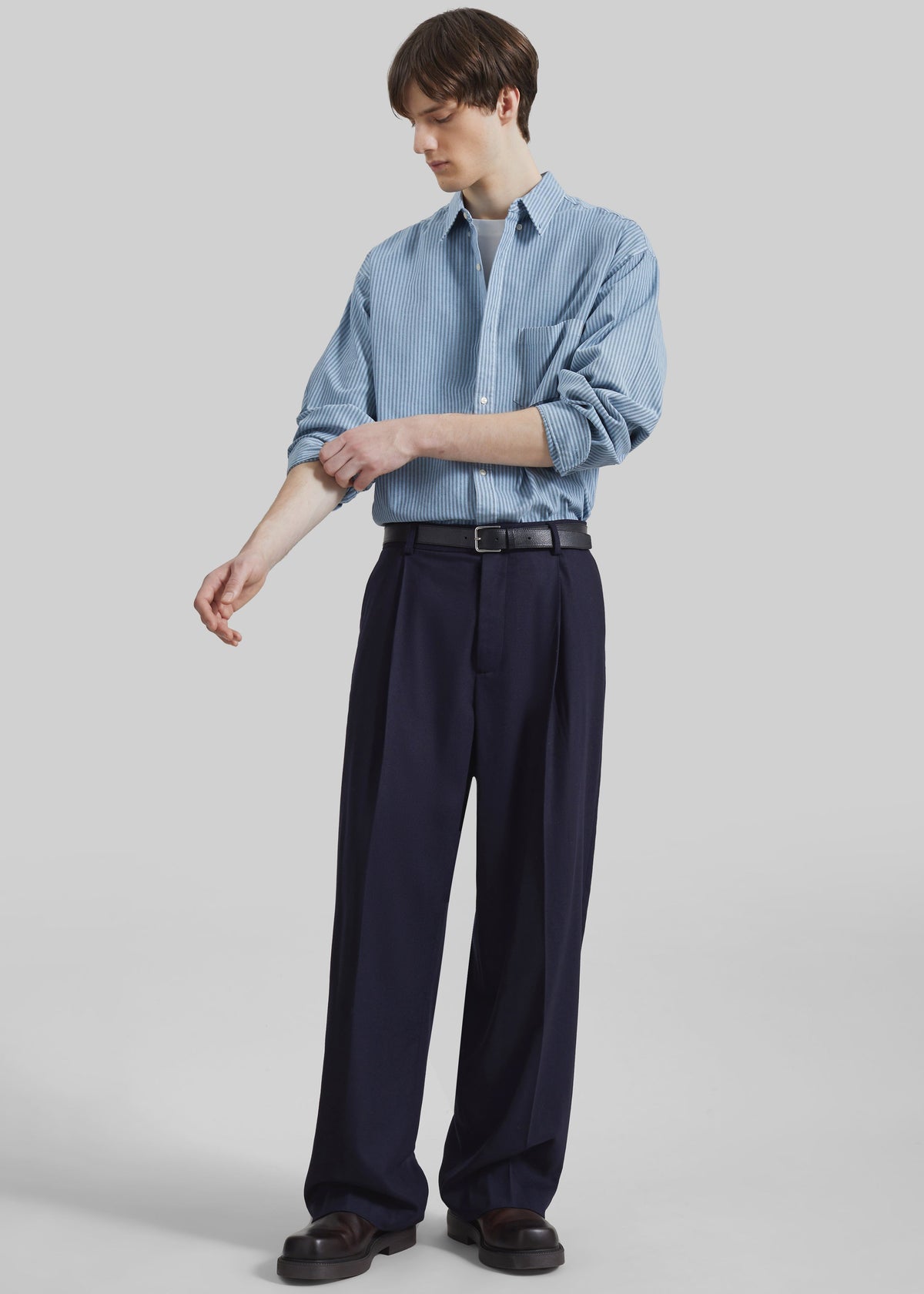 Legan Shirt - Blue Stripe - 5