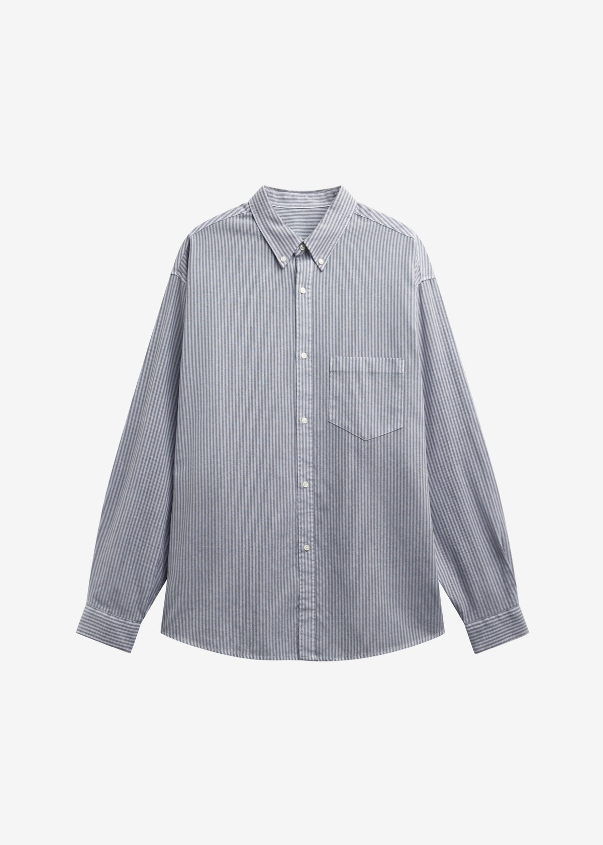 Legan Shirt - Grey Stripe - 7
