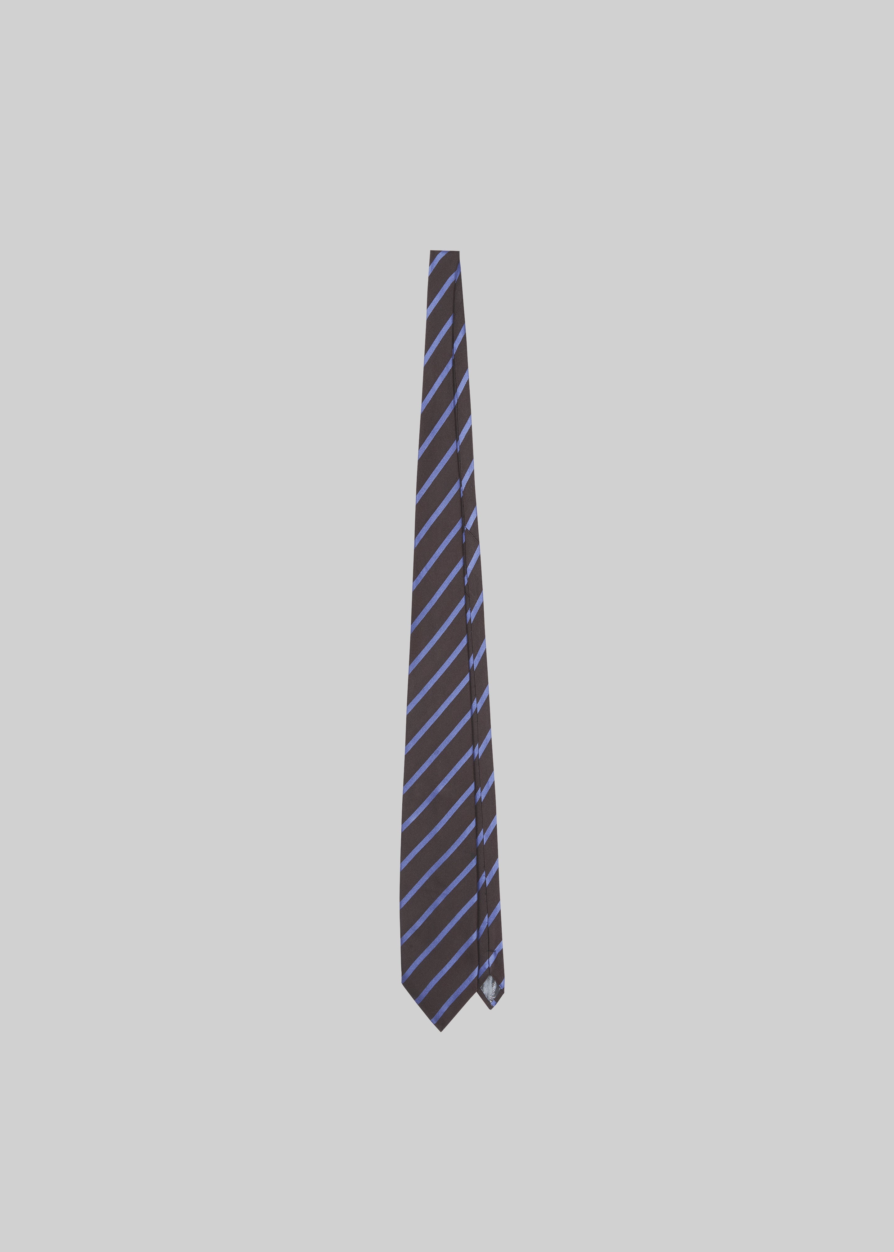 Lene Striped Tie - Brown - 2