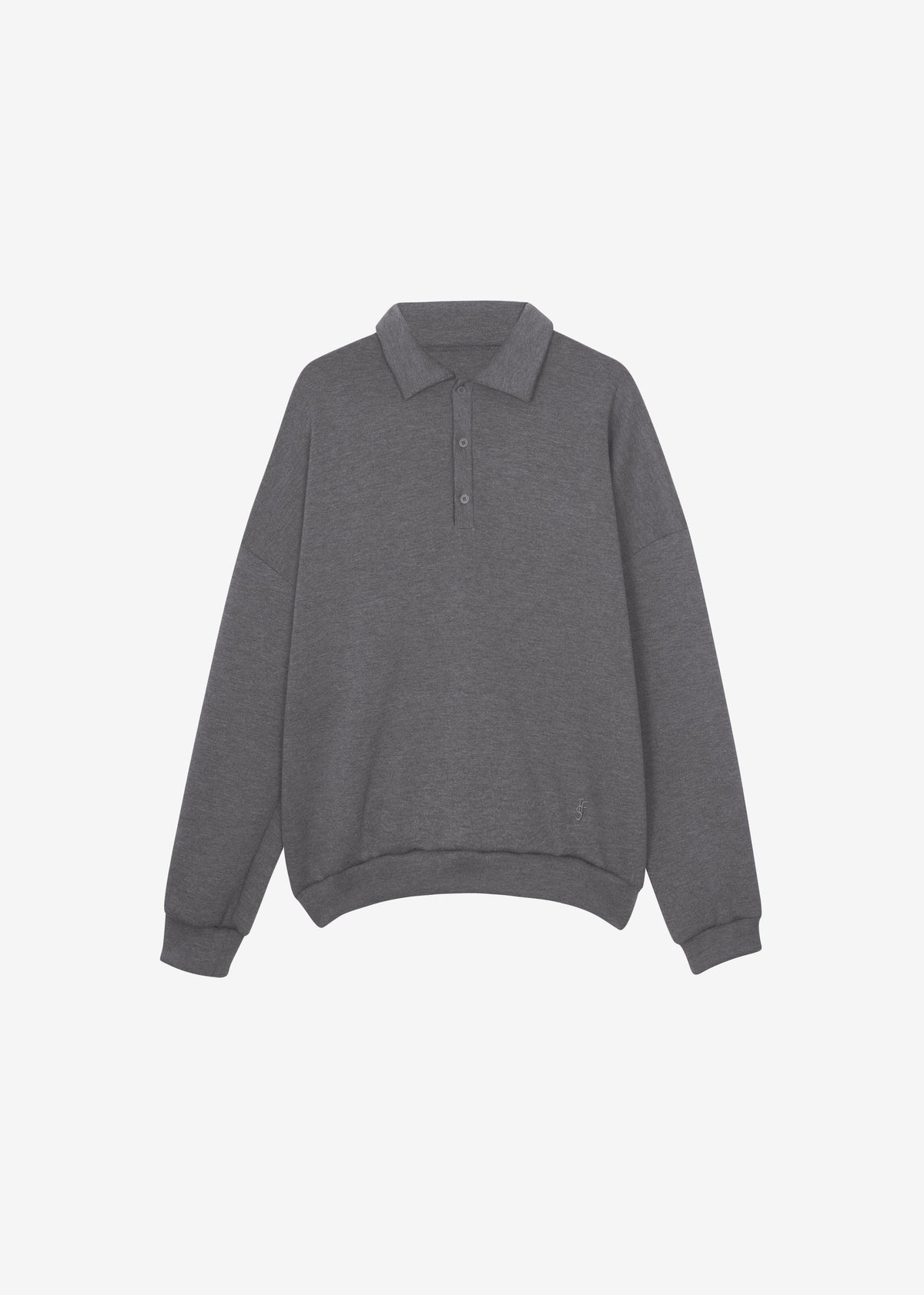 Lenham Polo Sweatshirt - Grey - 8