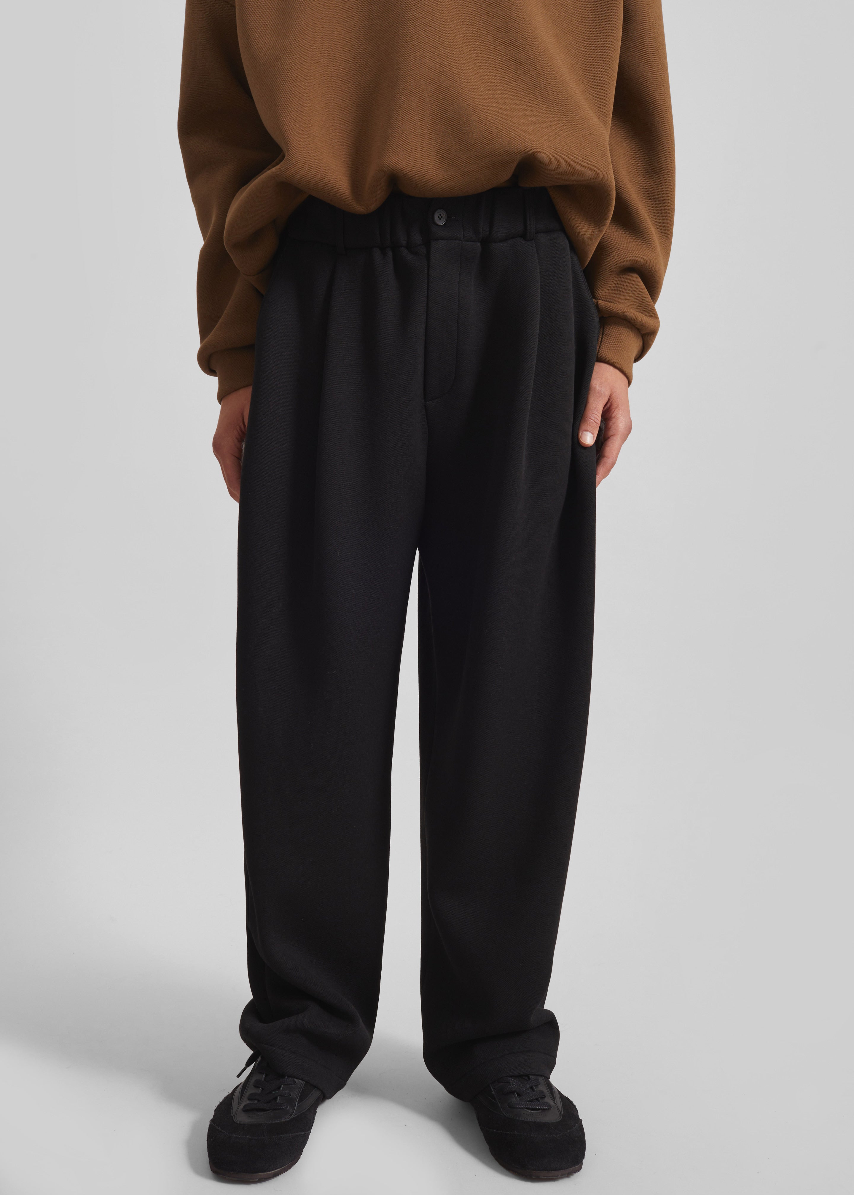 Lenham Straight Pants - Black - 1