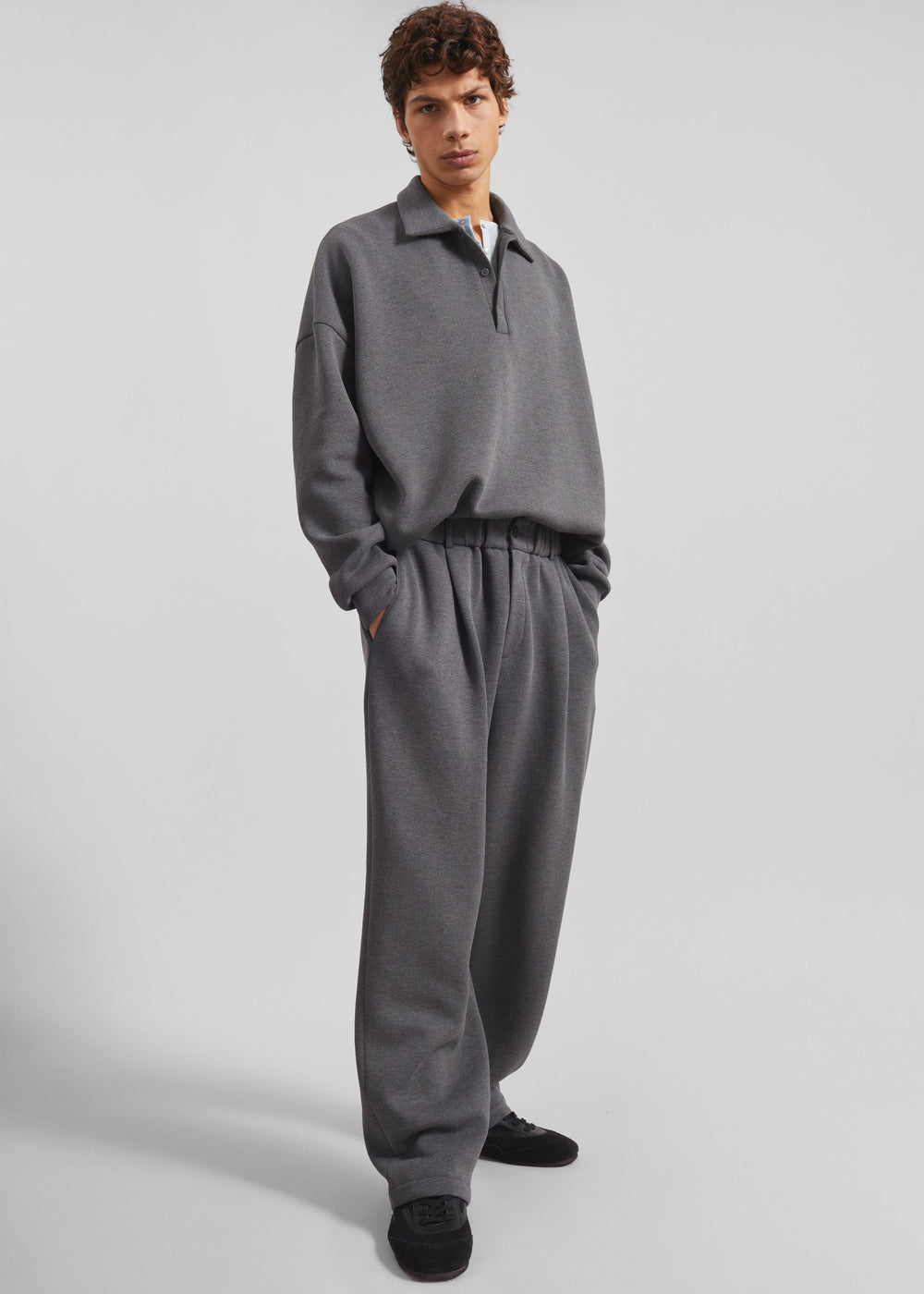 Lenham Straight Pants - Grey - 1