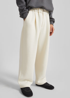 Lenham Straight Pants - Ivory