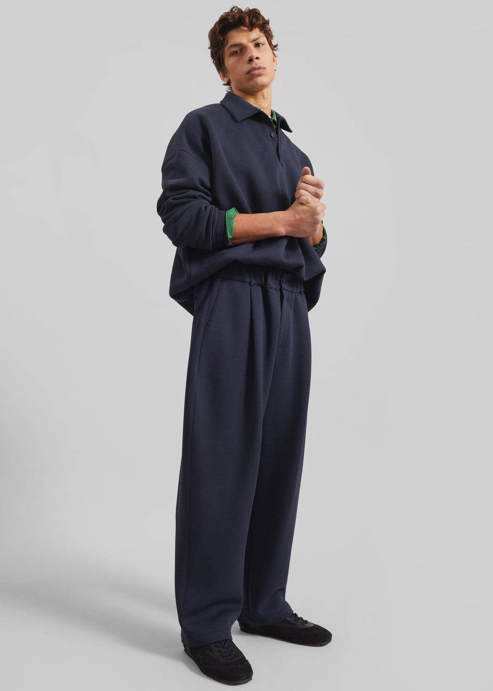 Lenham Straight Pants - Navy