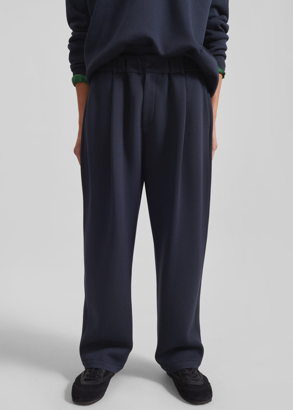 Lenham Straight Pants - Navy - 1