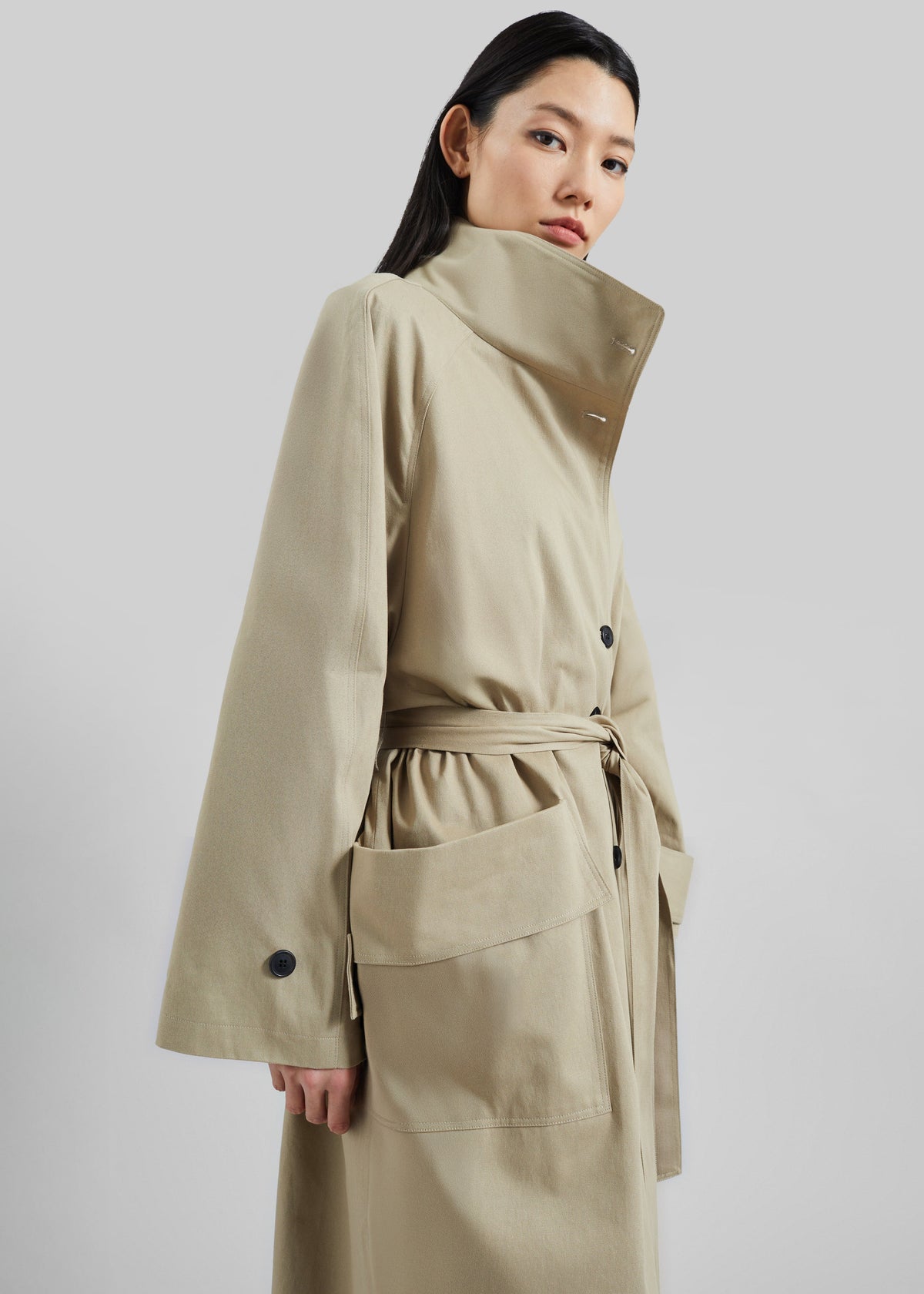 Lenoir Trench Coat - Beige - 2