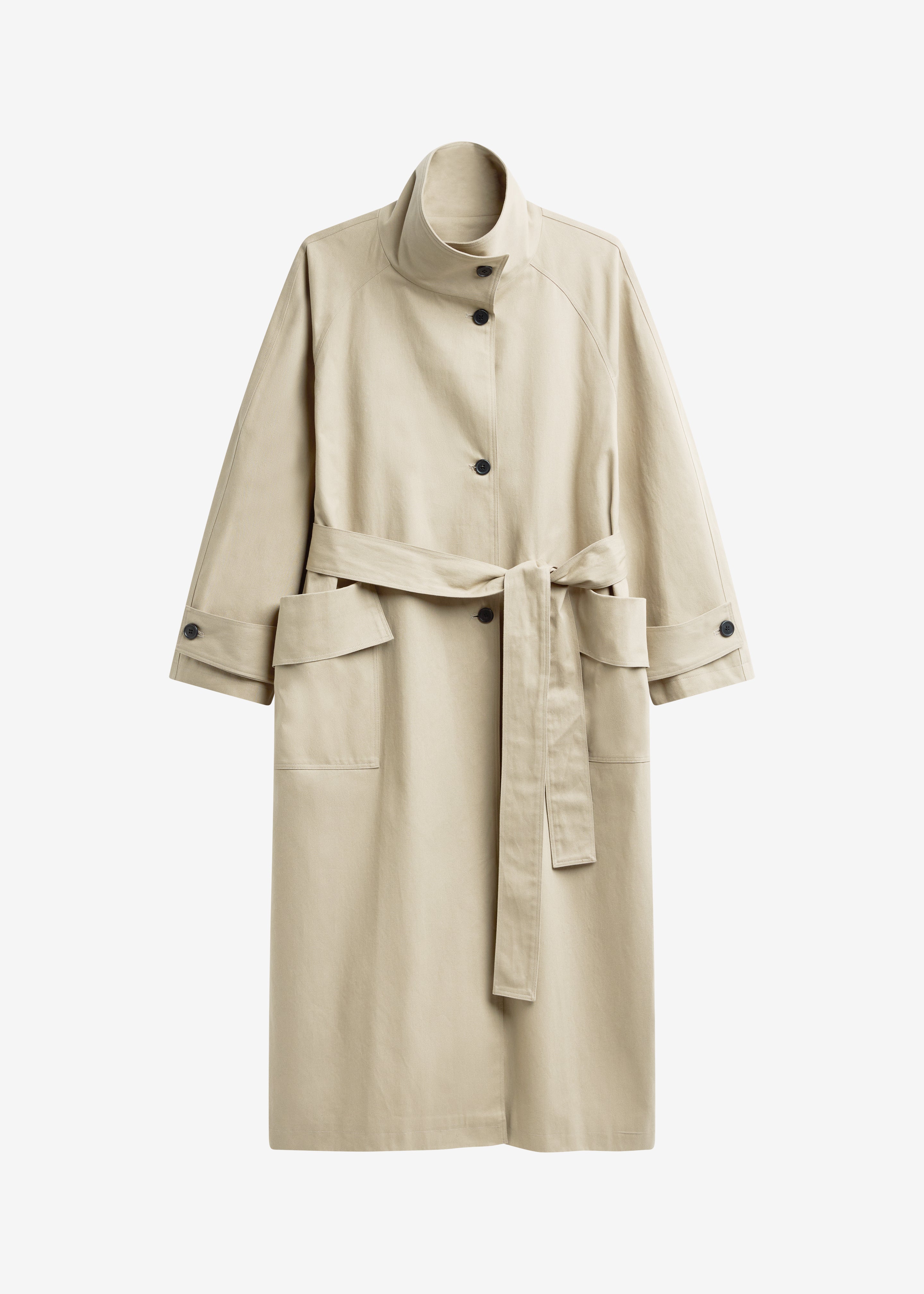 Lenoir Trench Coat - Beige - 10