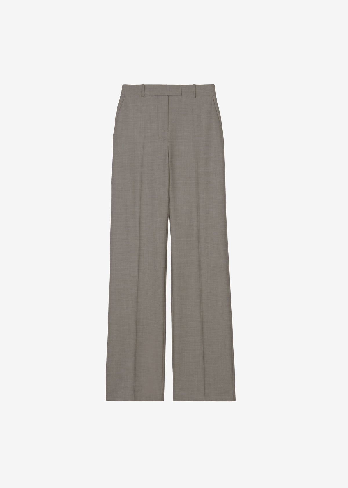 Lenora Straight Trousers - Taupe - 11