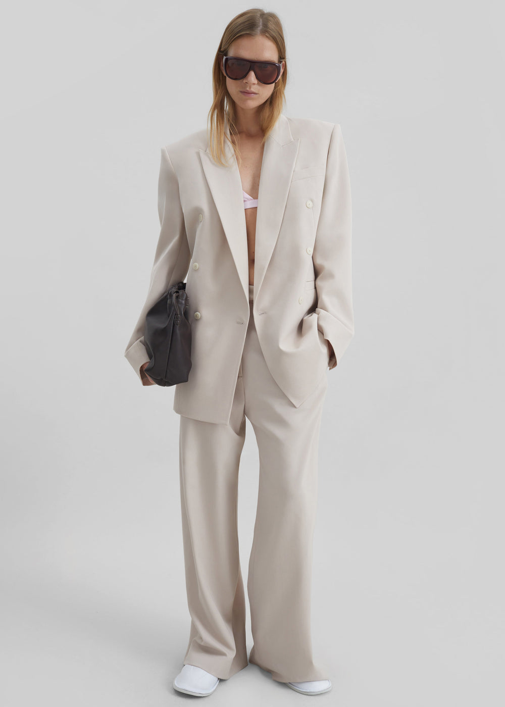 Lenora Trousers - Faded Pink