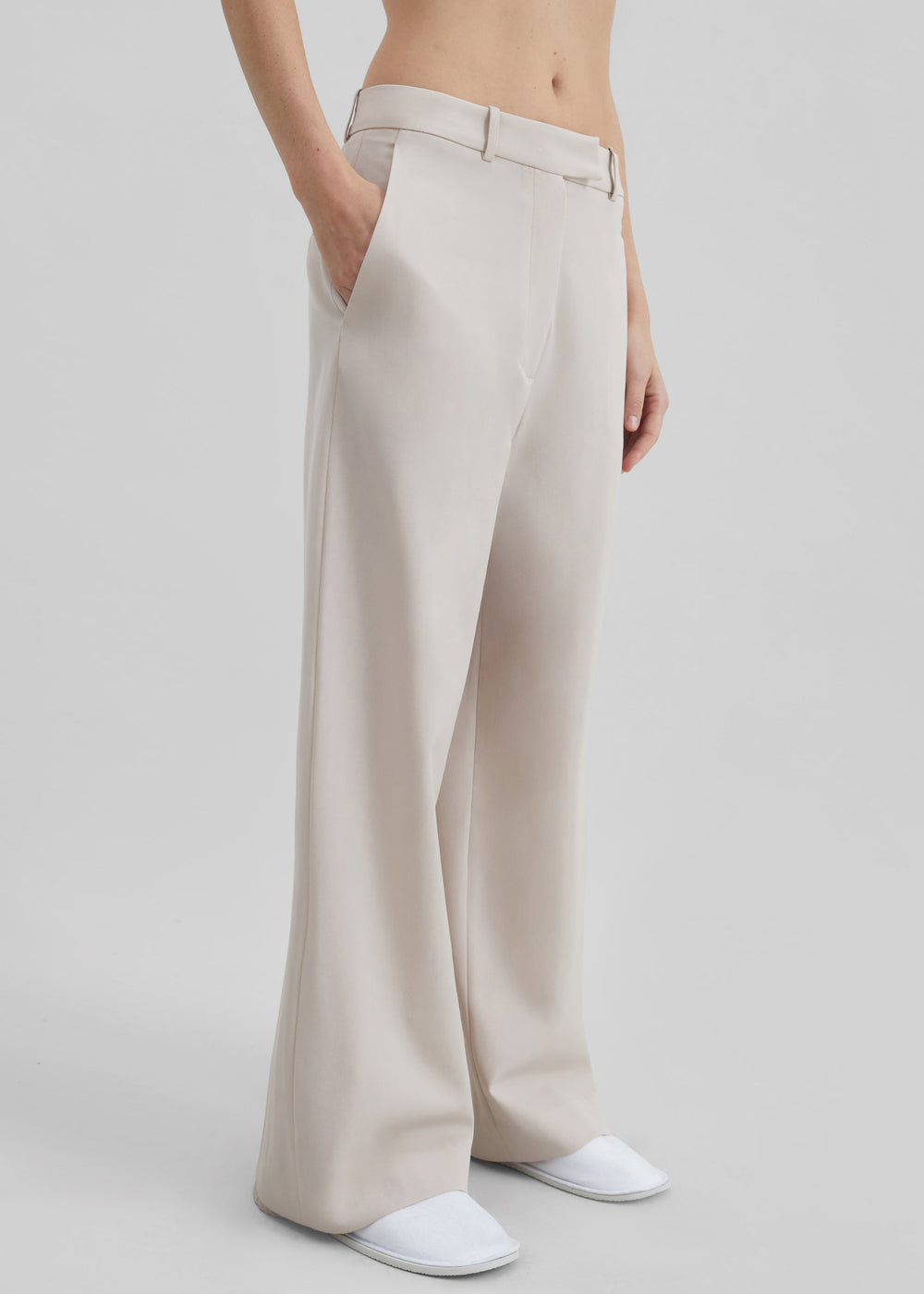 Lenora Trousers - Faded Pink - 1