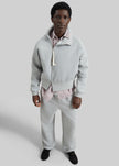 Lenox Paneled Sweatpants - Light Grey