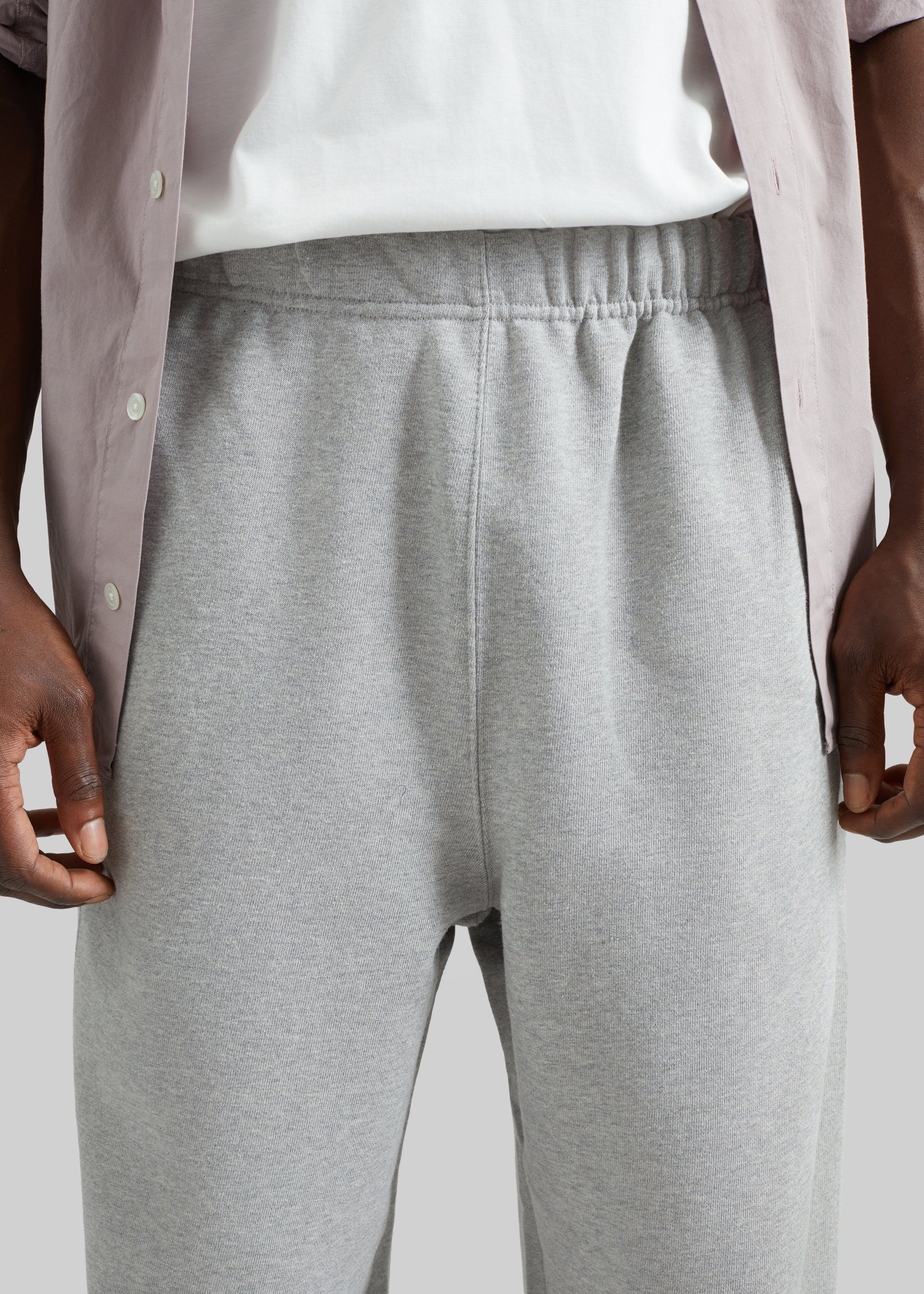 Lenox Paneled Sweatpants - Light Grey - 3