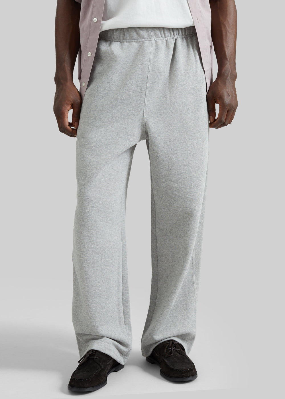 Lenox Paneled Sweatpants - Light Grey - 1