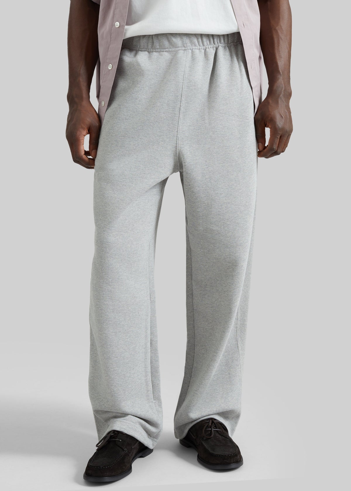 Lenox Paneled Sweatpants - Light Grey - 2