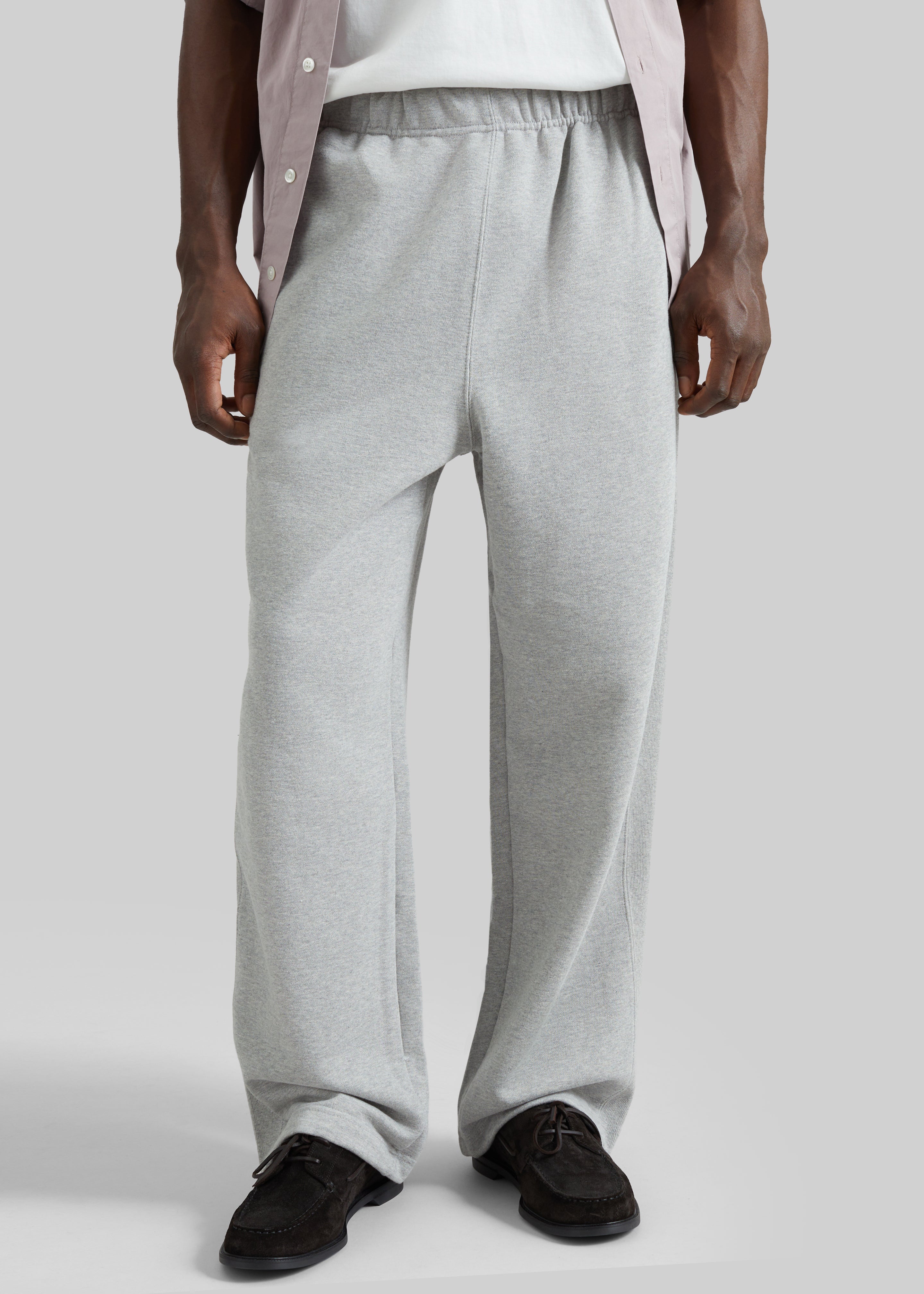 Lenox Paneled Sweatpants - Light Grey - 2