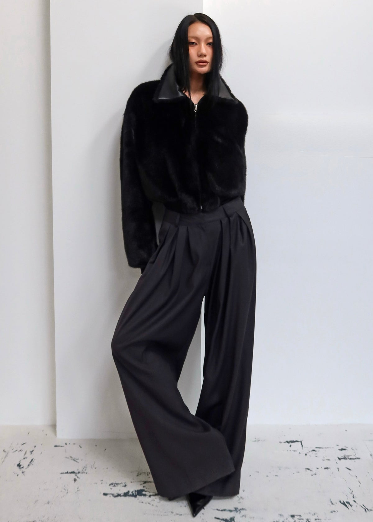 Leoben Reversible Bomber Jacket - Black - 5