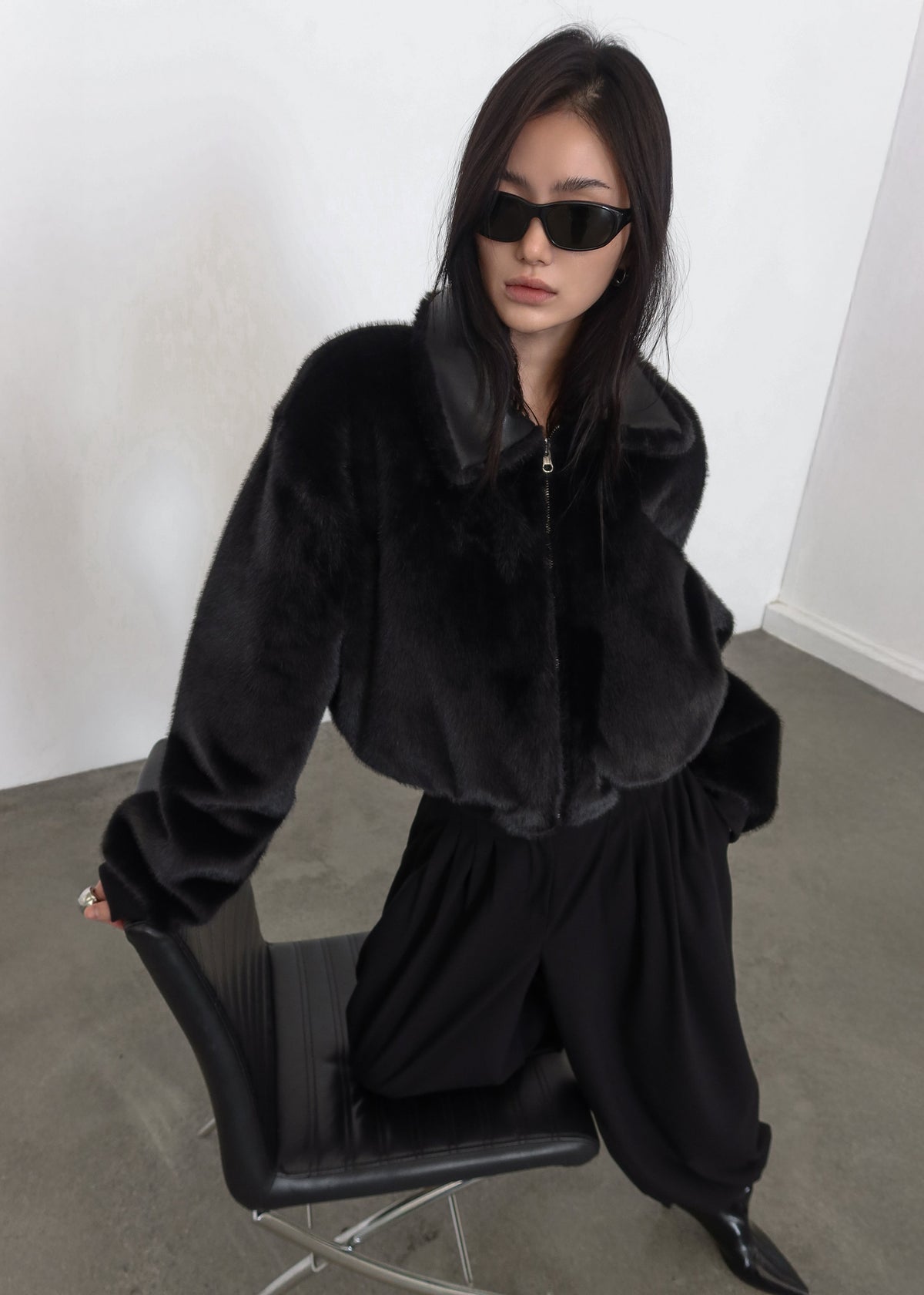 Leoben Reversible Bomber Jacket - Black - 4