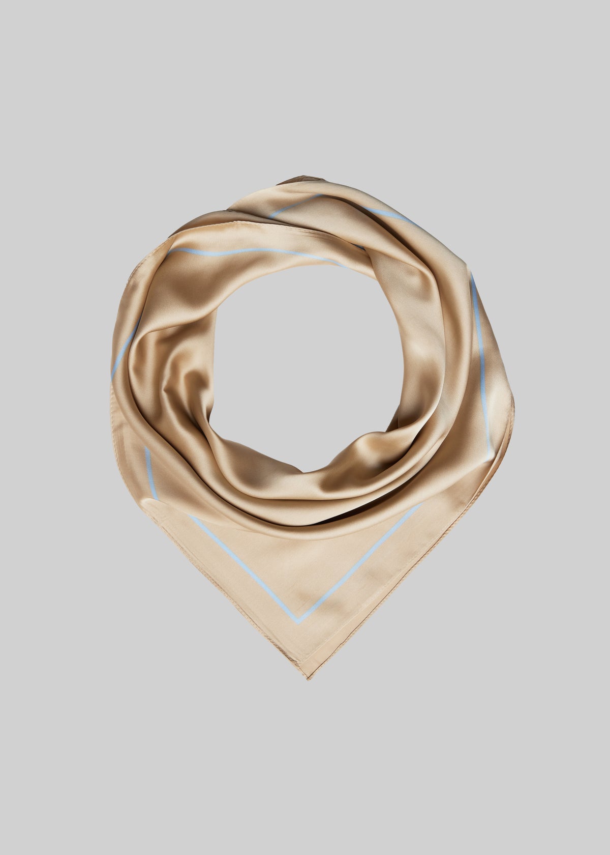Lerici Square Scarf - Beige - 2