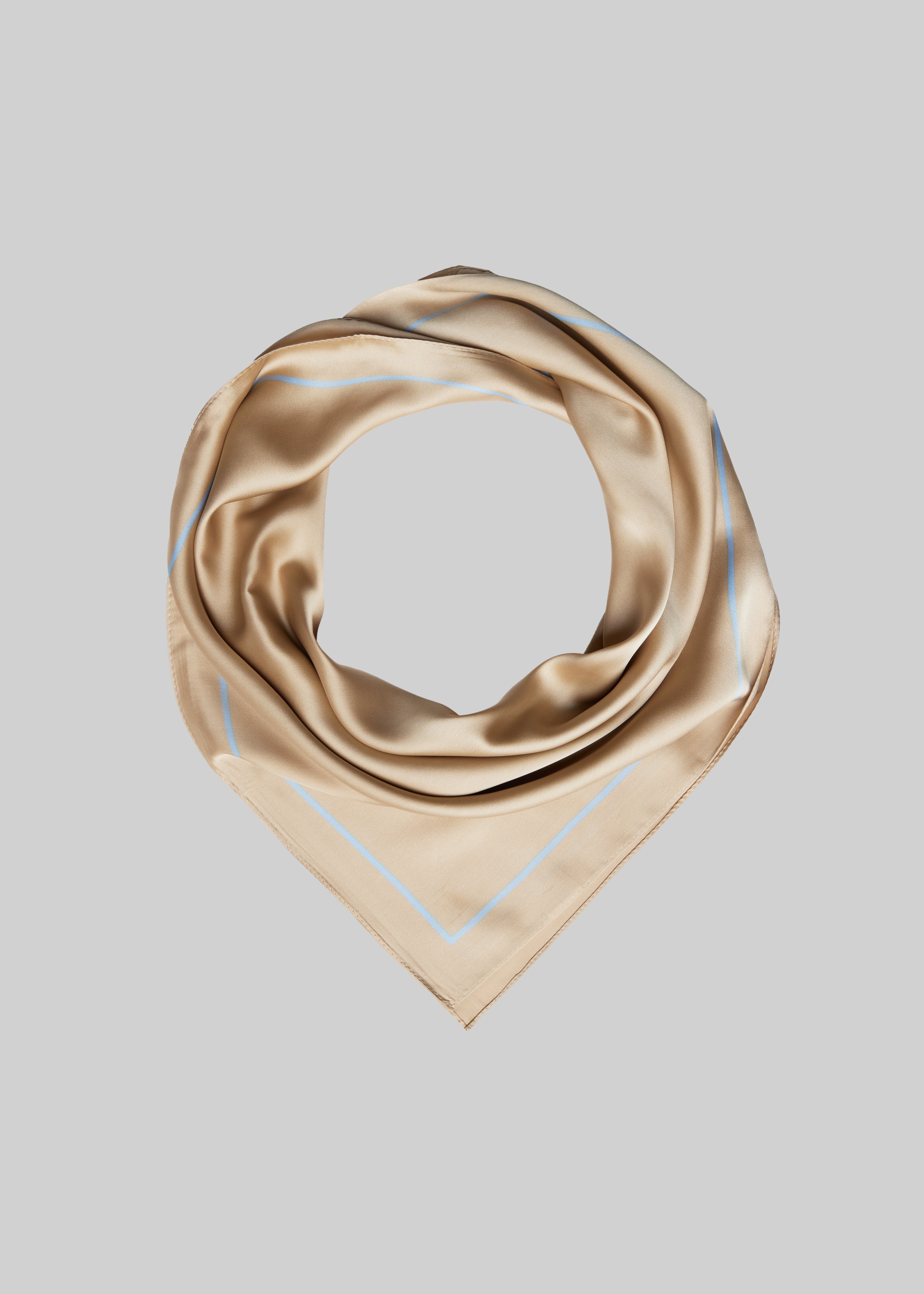 Lerici Square Scarf - Beige - 2
