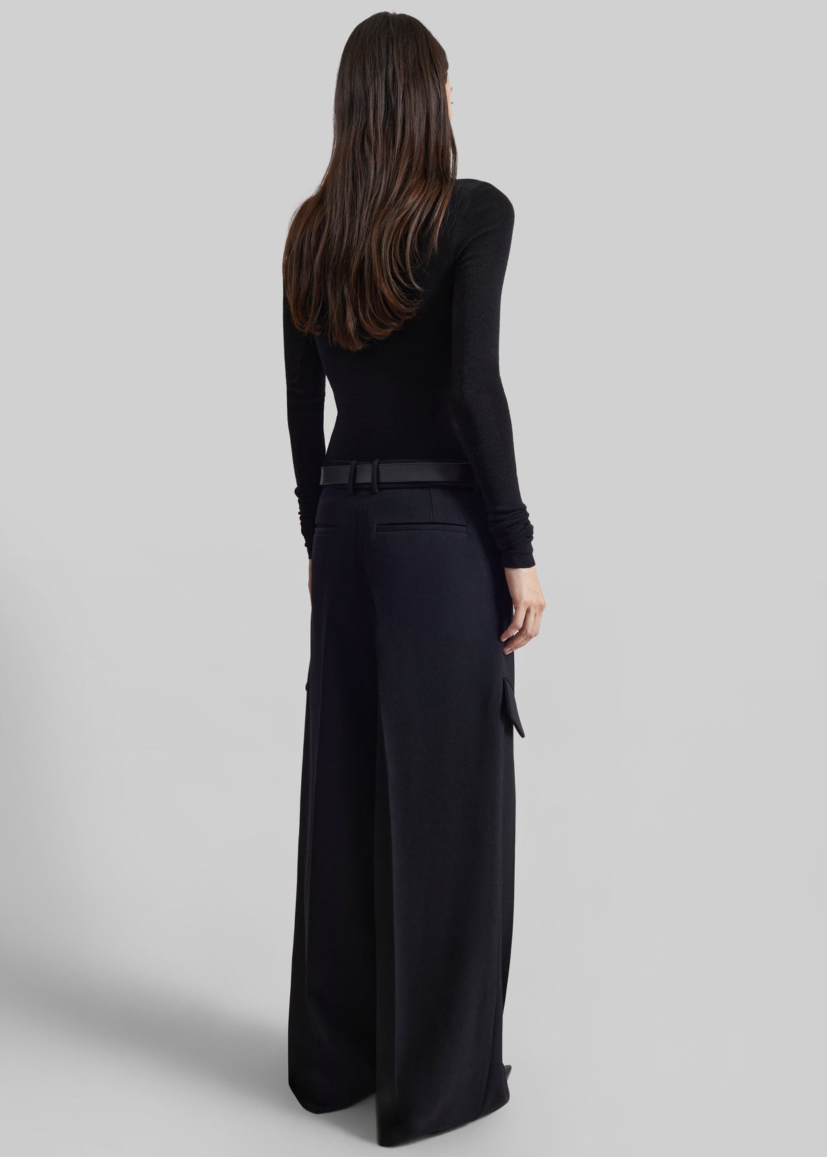 Pantaloni cargo sartoriali Lery - Nero