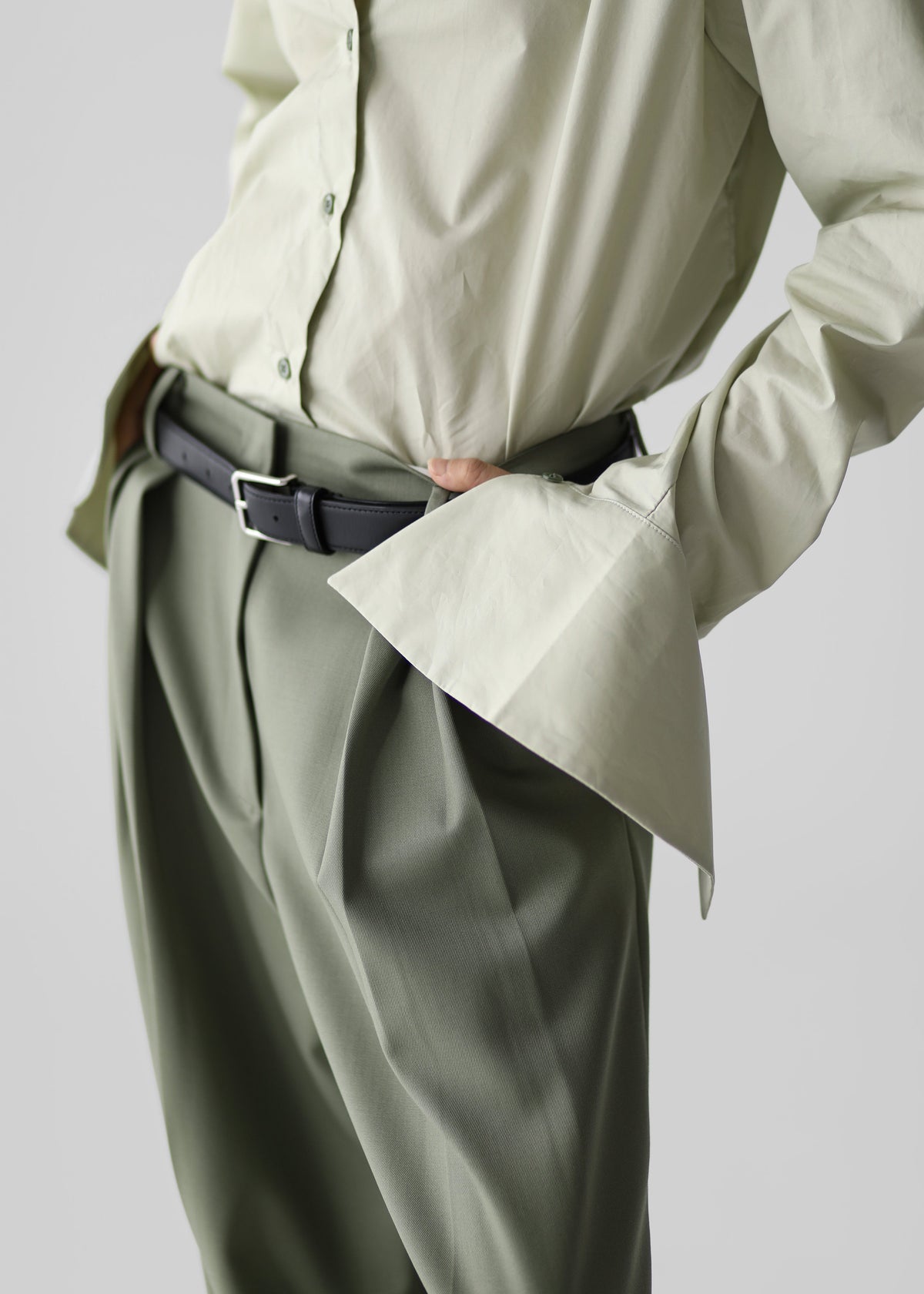 Leuven Padded Shirt - Sage - 8