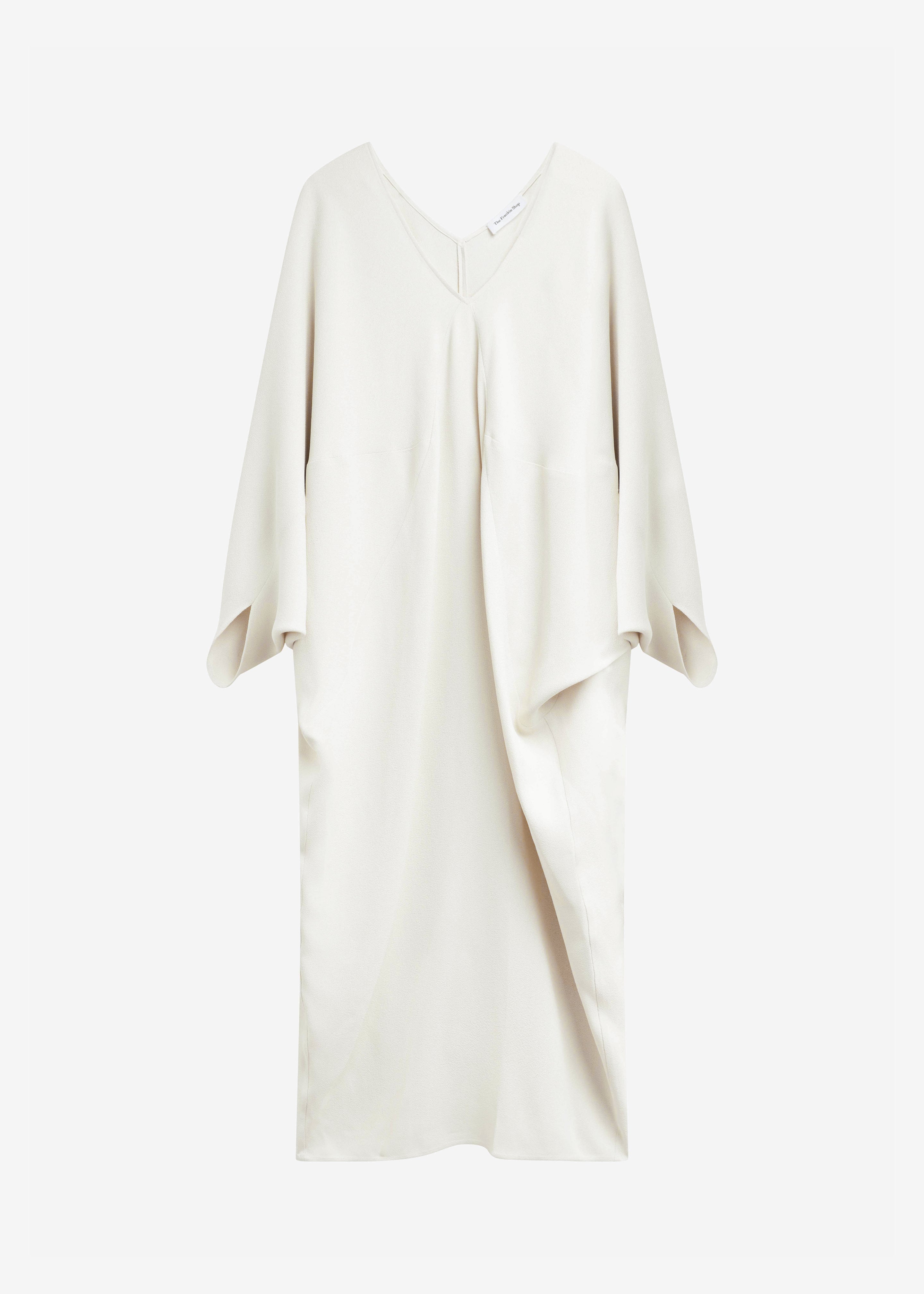 Lilia Kaftan Dress - Ivory - 7