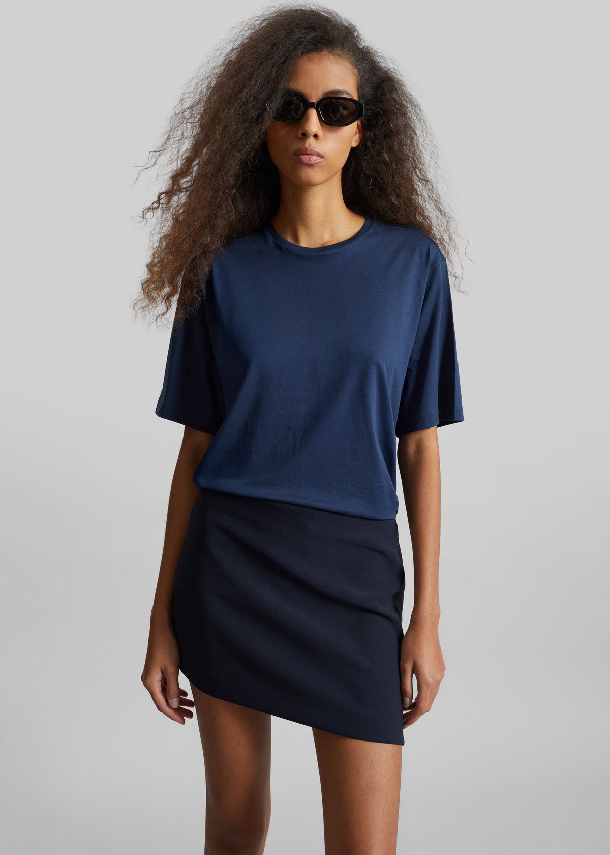 Lille Mini Skirt - Navy - 7