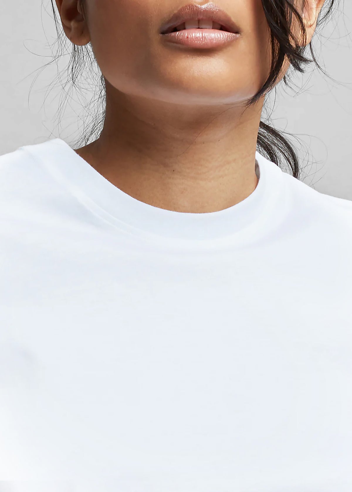 Lilou Simple Tee - Optic White - 5