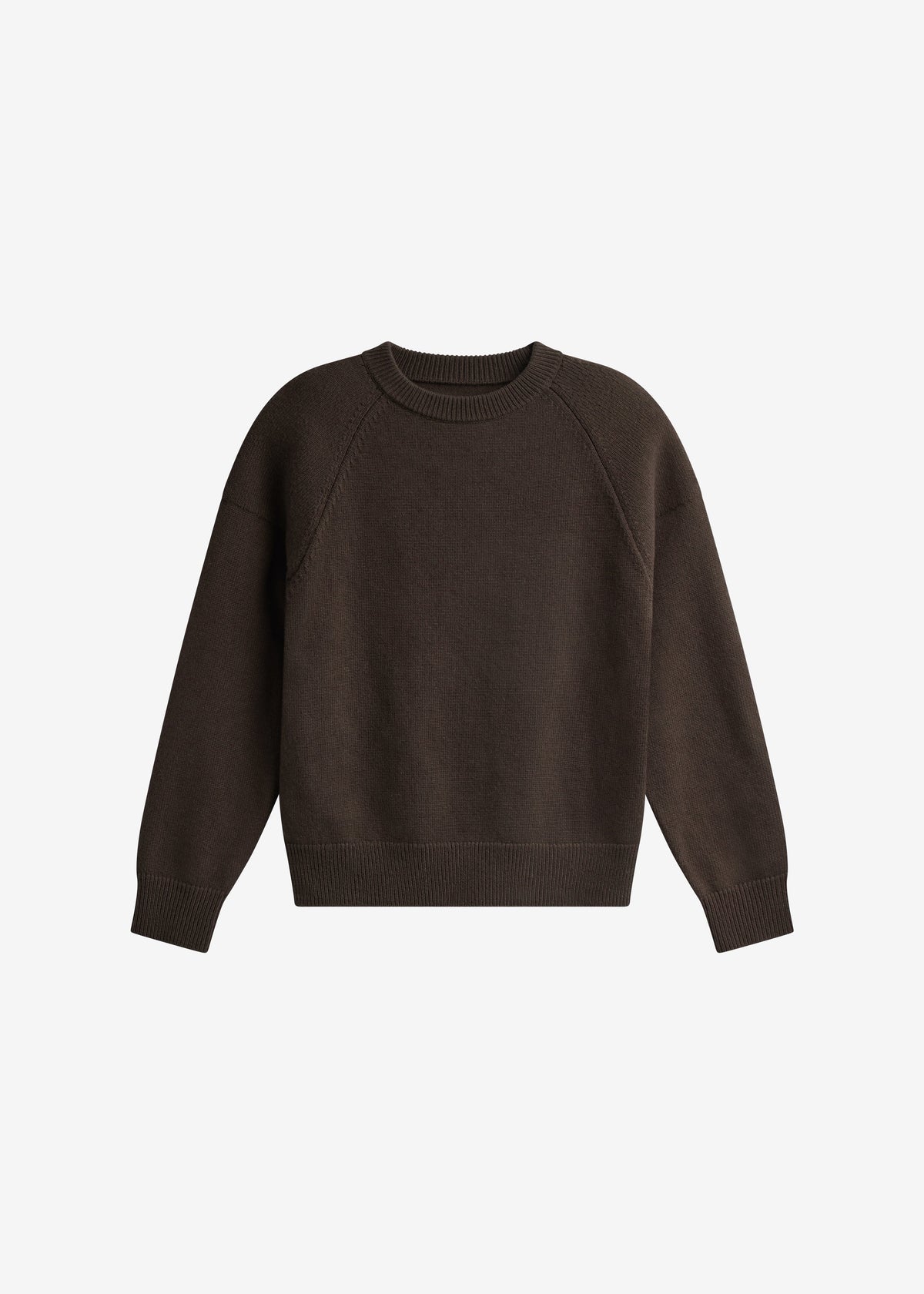 Lina Padded Sweater - Brown
