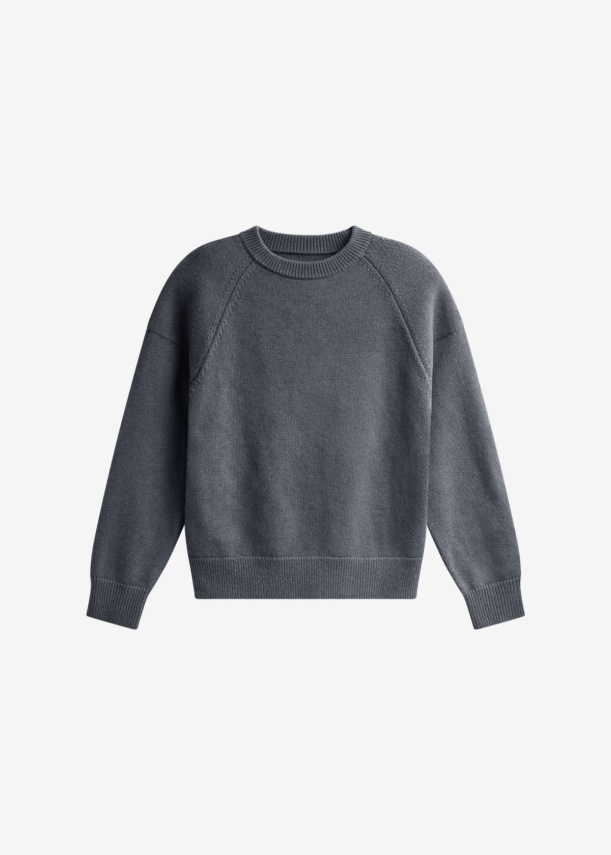 Lina Padded Sweater - Dark Grey - 7