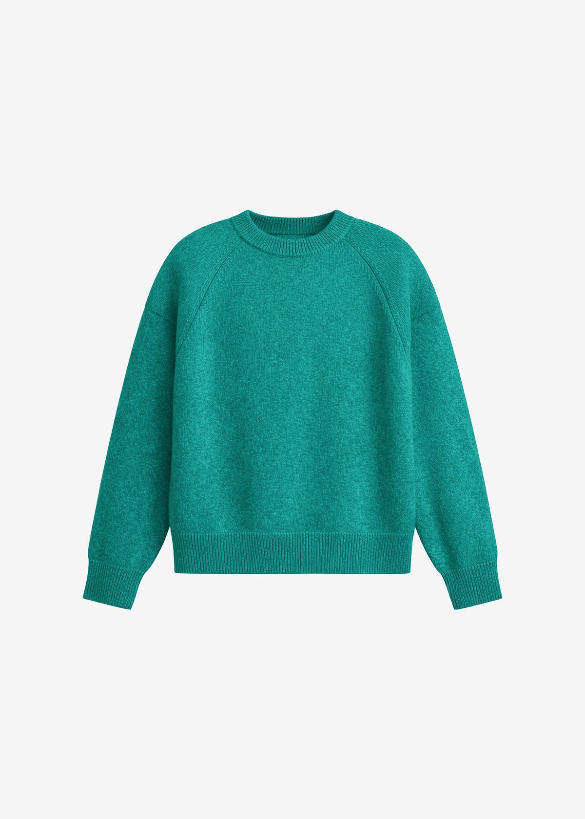 Lina Padded Sweater - Kelly Green - 5