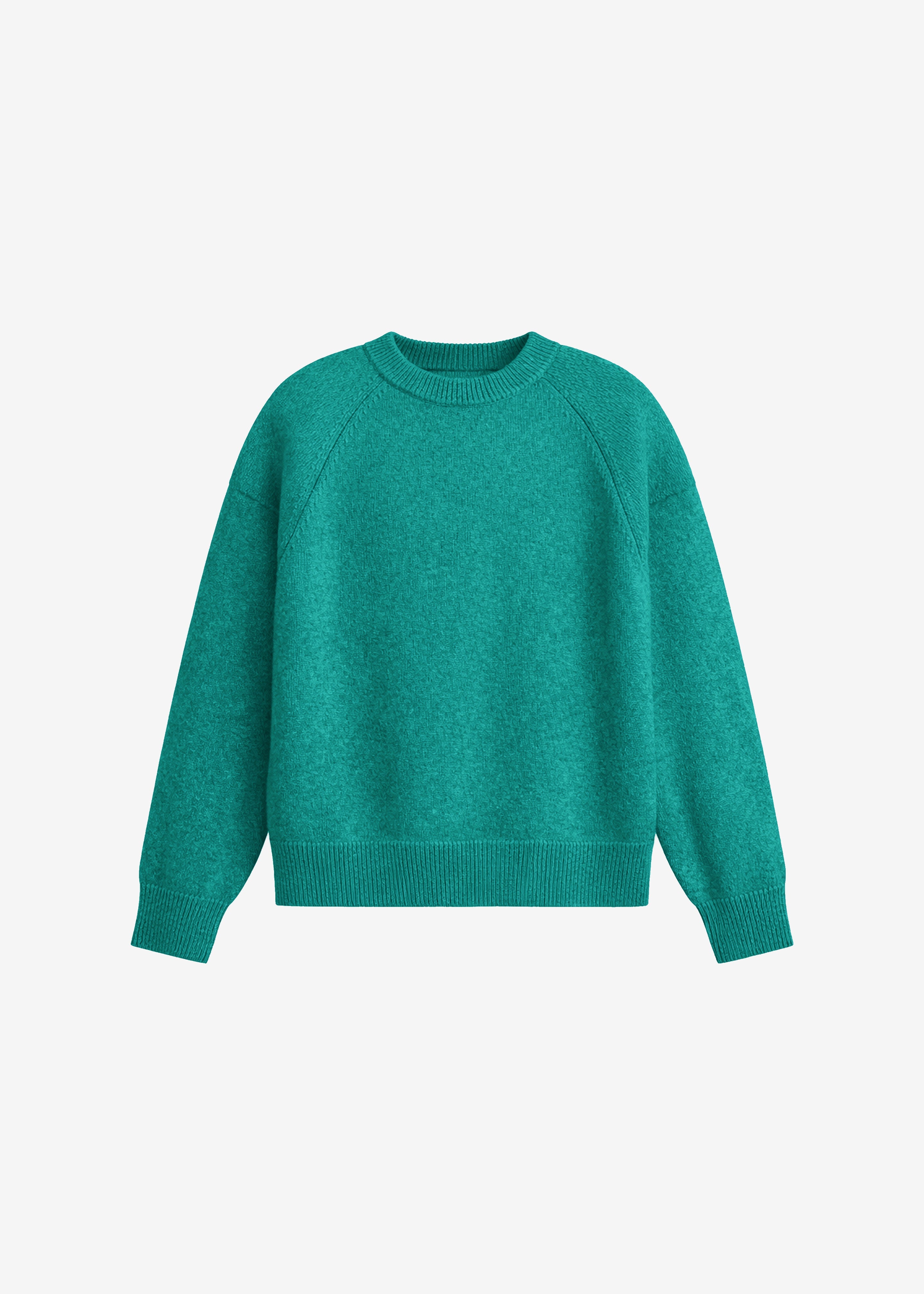 Lina Padded Sweater - Kelly Green - 5