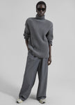 Lindall Turtleneck Sweater - Dark Grey