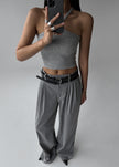 Linna Trousers - Light Grey